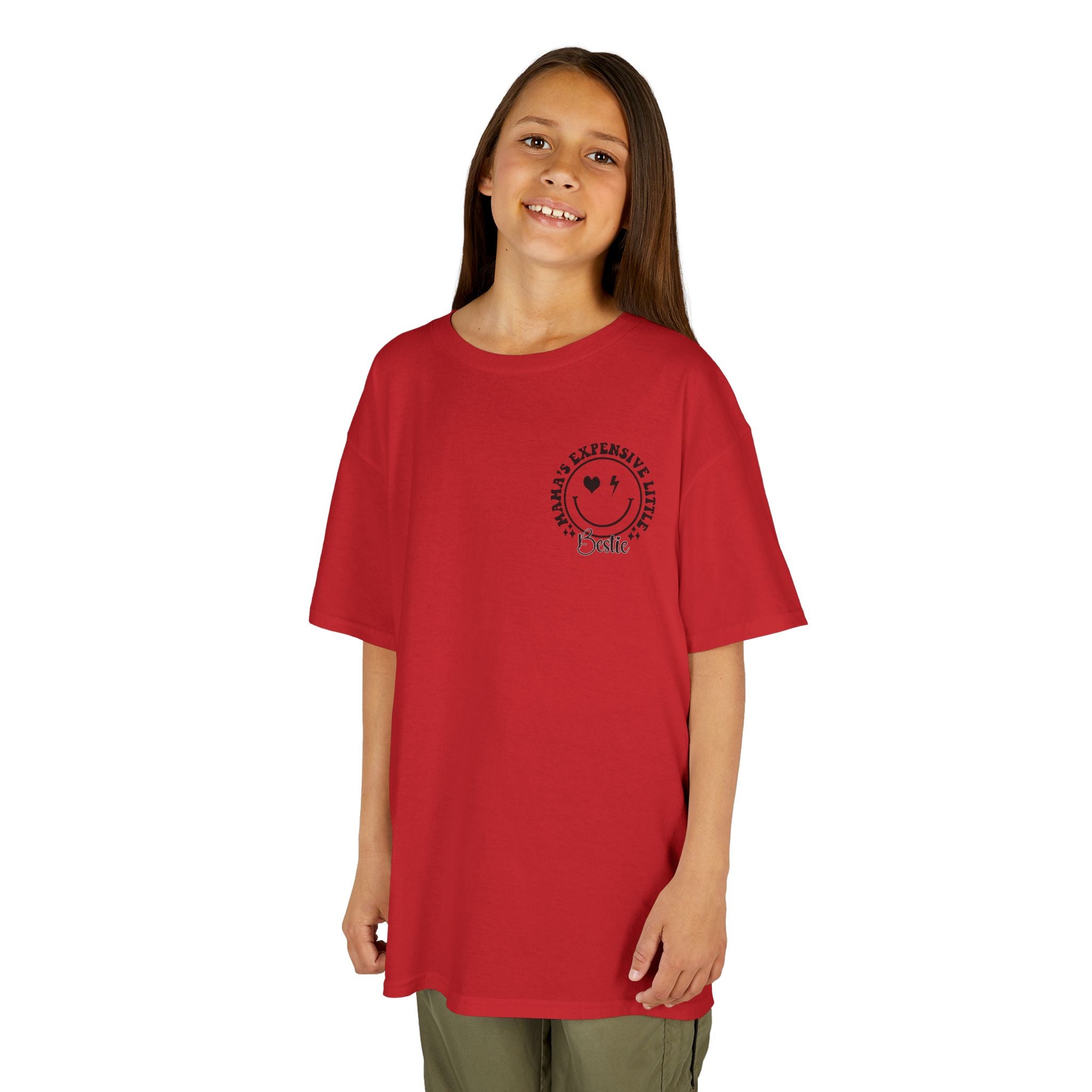 Kids Tee — "Mama’s Expensive Little Bestie" Graphic Shirt