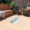 Believe Outdoor Rug — "Believe" John 14:1 Scripture Doormat