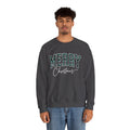 Merry Christmas Crewneck Sweatshirt – Plaid Holiday Graphic Crew