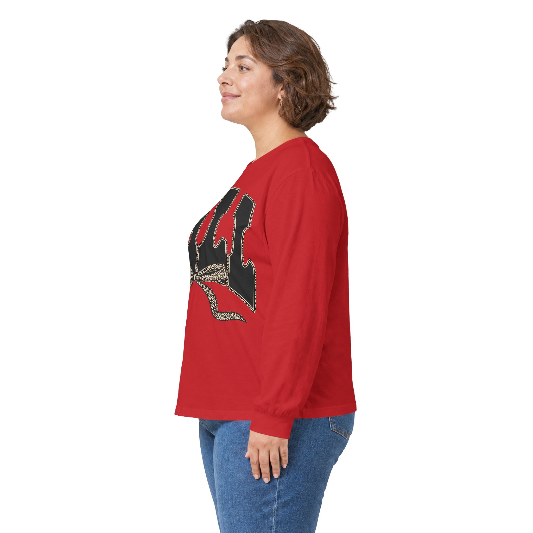 Fall Graphic Long Sleeve Tee — "FALL" Arch Design
