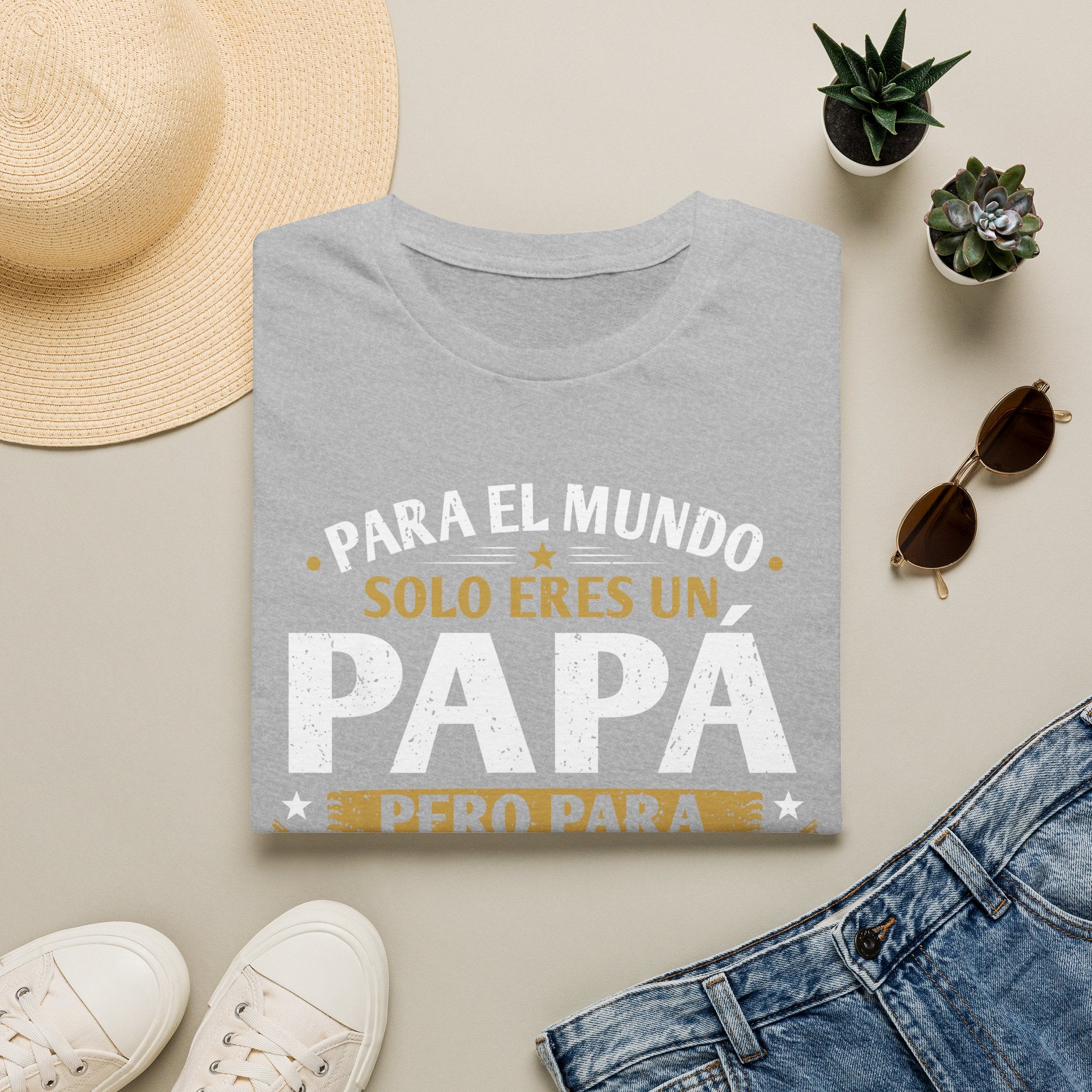 Papá T-Shirt – "Para el mundo solo eres un Papá" Spanish Father’s Day Tee