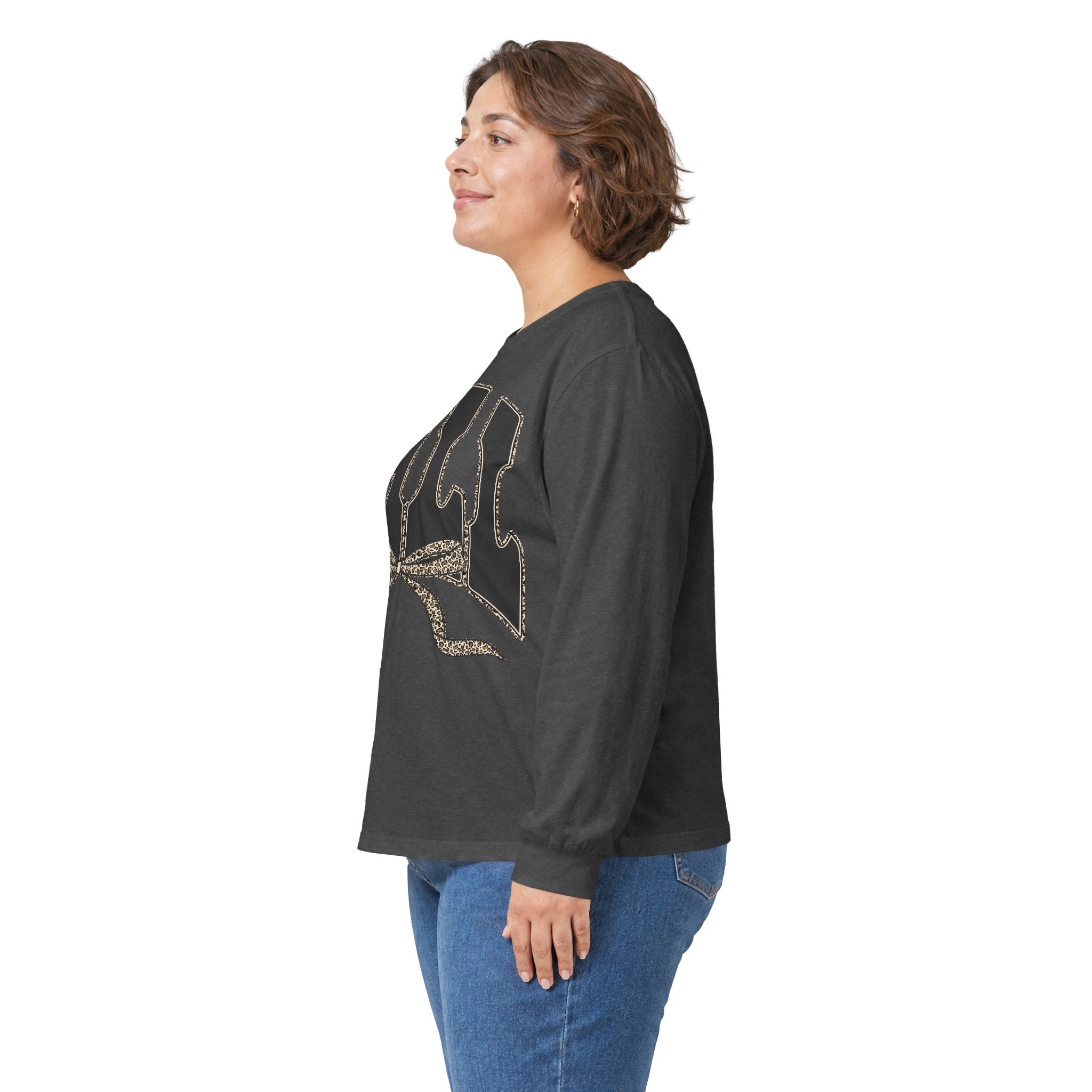 Fall Graphic Long Sleeve Tee — "FALL" Arch Design
