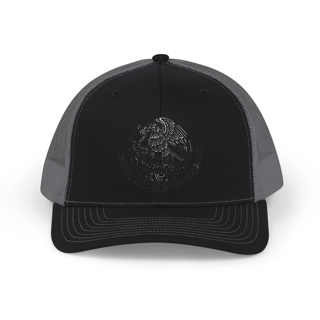 Mexican Eagle Snapback Trucker Hat — Embroidered Águila Mexicana Mesh Cap
