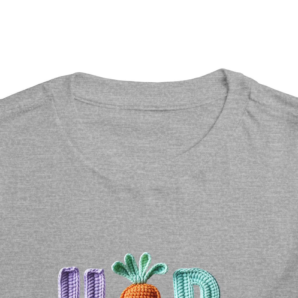 Hip Hop Easter Toddler Tee — Cute Bunny & Carrot Kids Shirt