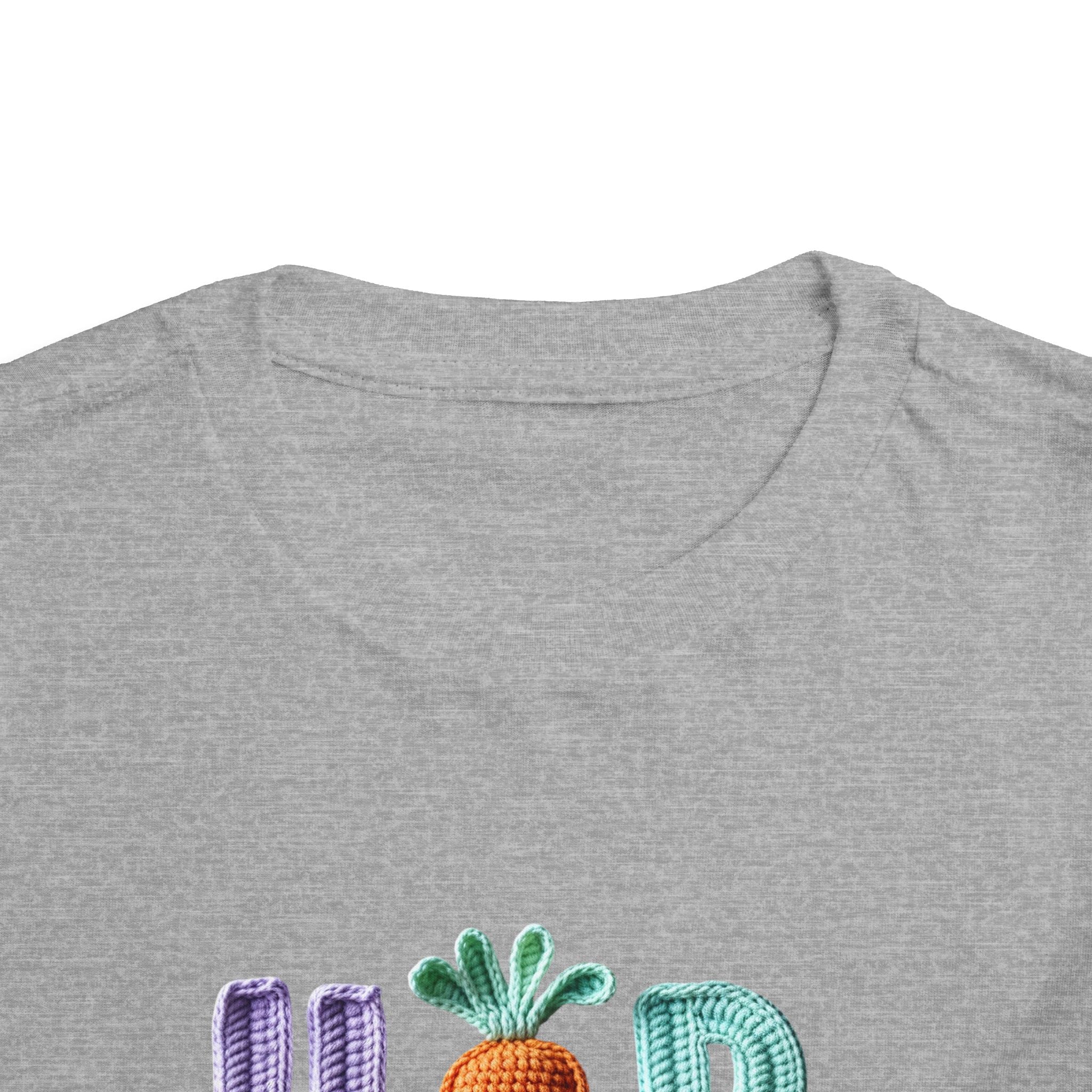 Hip Hop Easter Toddler Tee — Cute Bunny & Carrot Kids Shirt