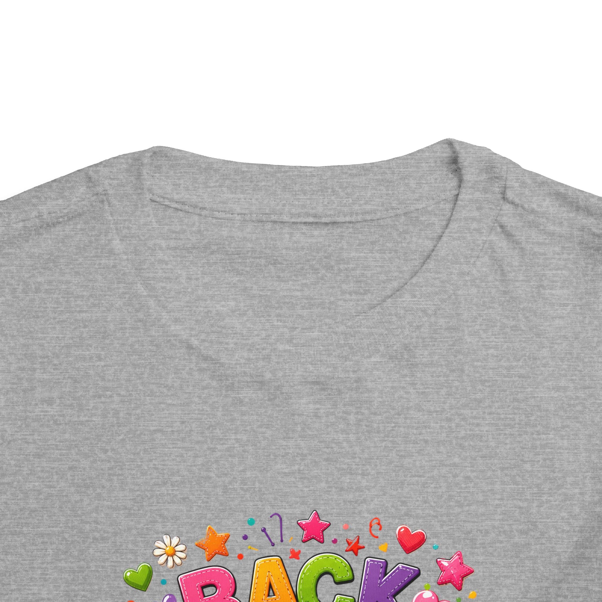 Back to School Toddler Tee – Cute Kawaii School Supplies Graphic
