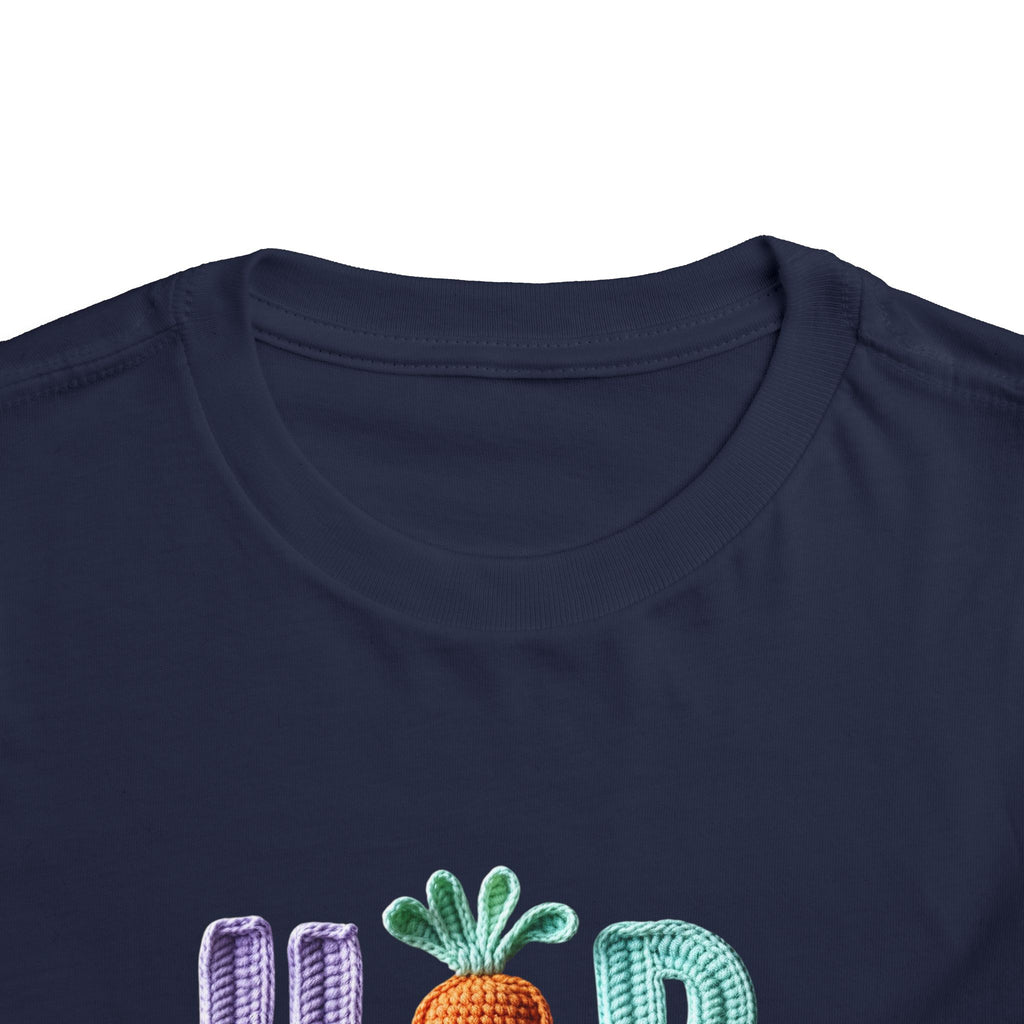 Hip Hop Easter Toddler Tee — Cute Bunny & Carrot Kids Shirt