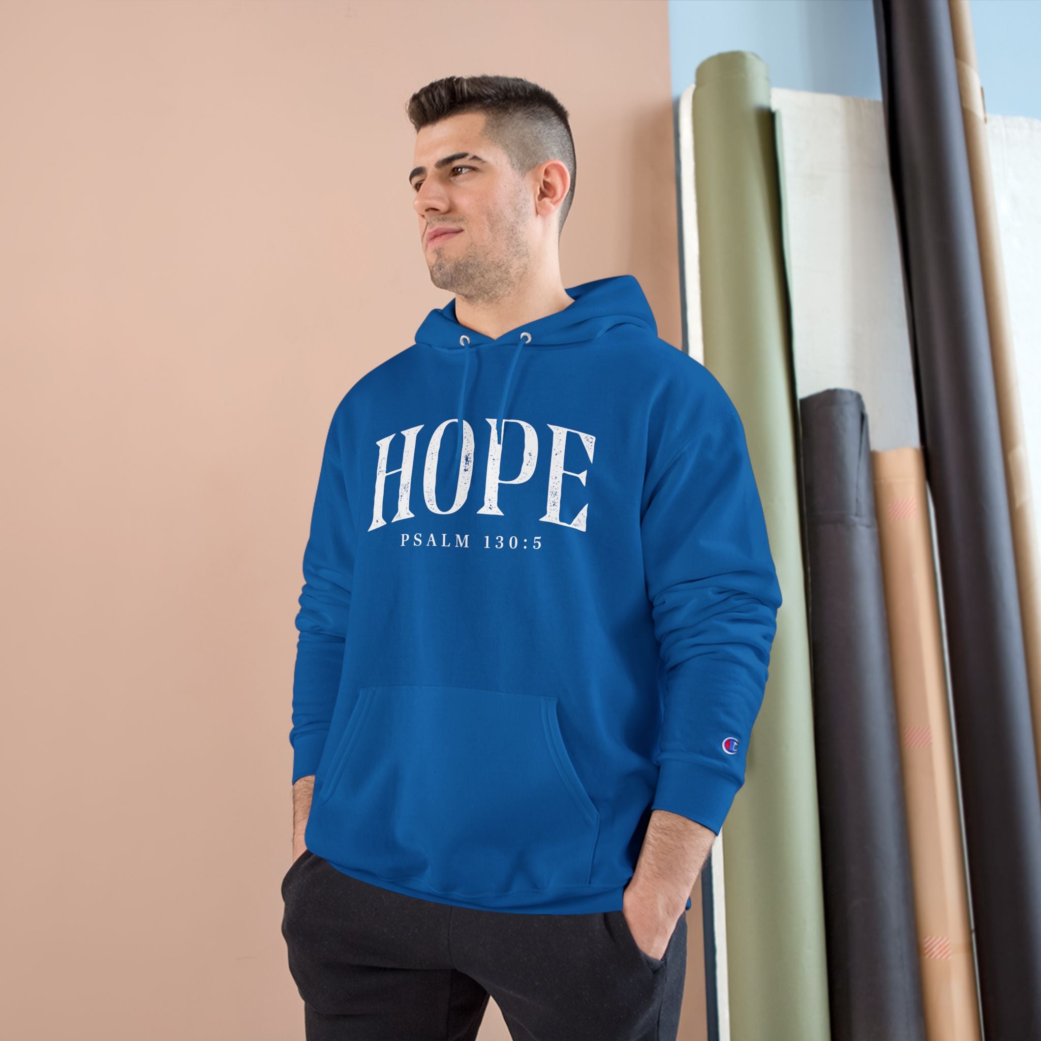 Hope Psalm 130:5 Hoodie
