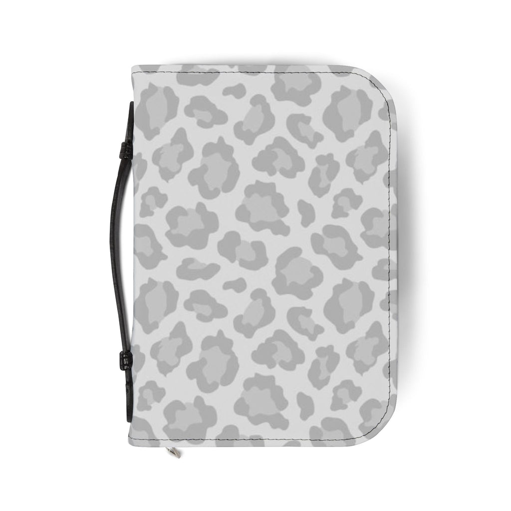 Bible Cover — Minimal Black Heart Zippered Bible Cover
