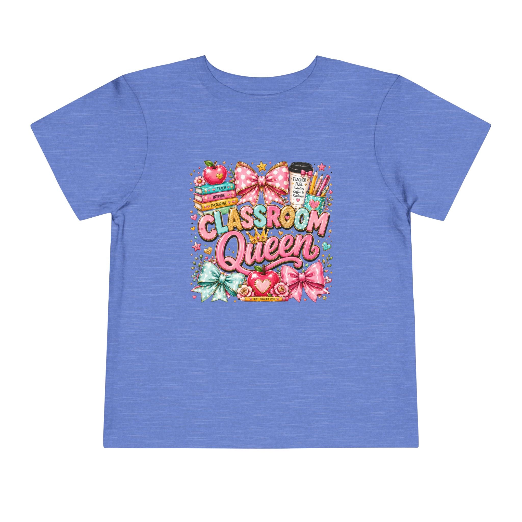 Classroom Queen Toddler T-Shirt — Cute School Teacher Inspired Tee