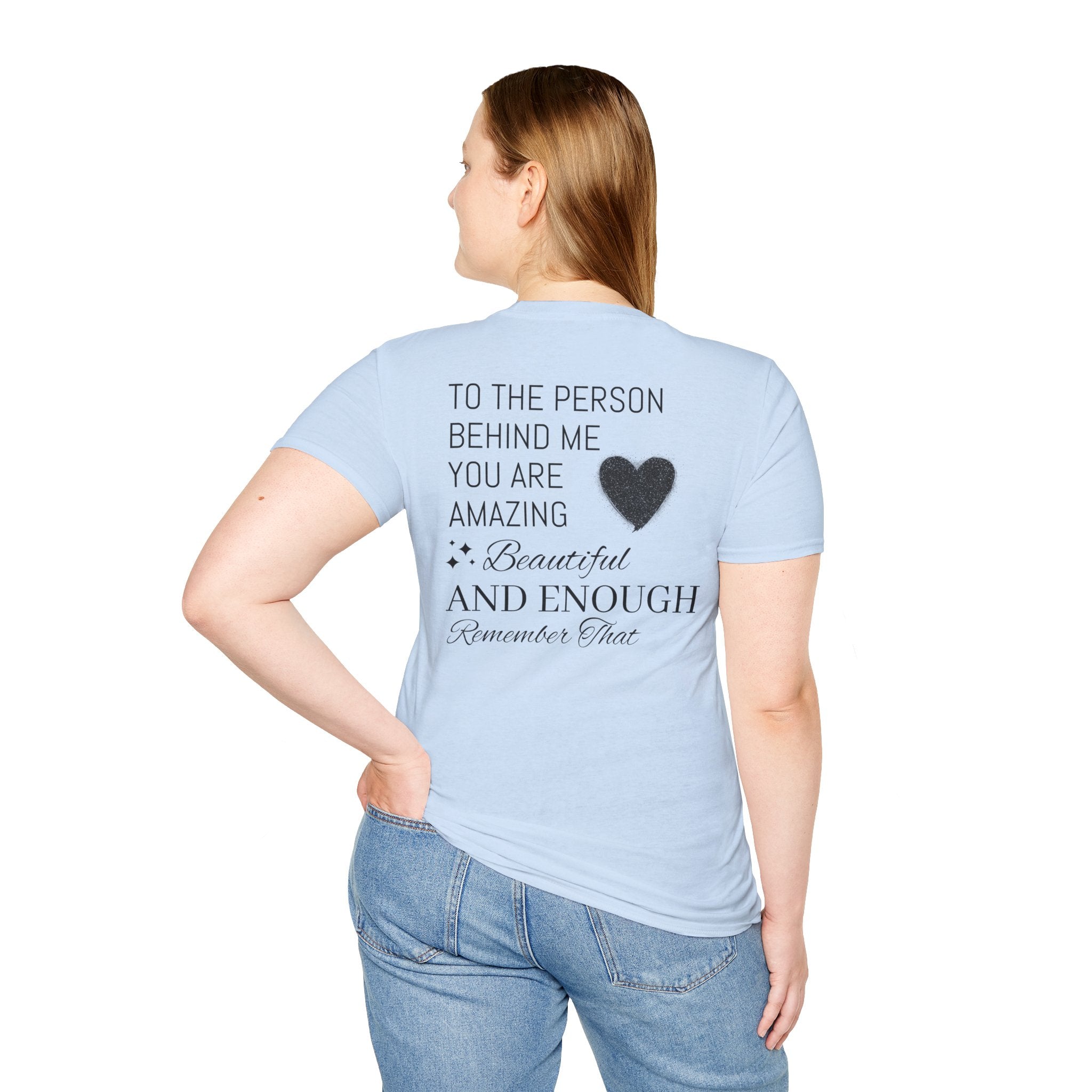 You Matter T-Shirt — Minimal Script Heart Inspirational Tee