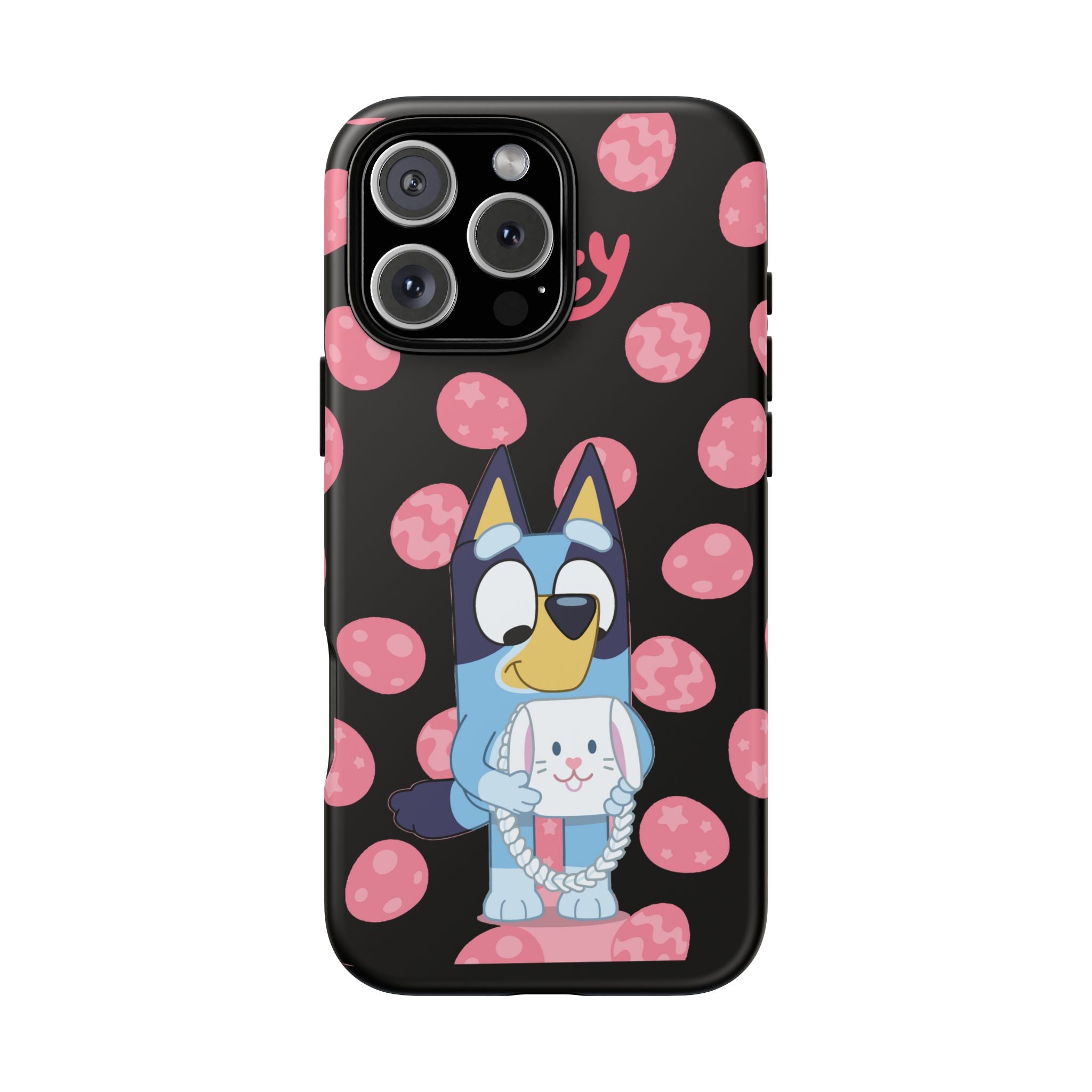 Bluey Holding Bunny phone case | Cute cartoon character phone case