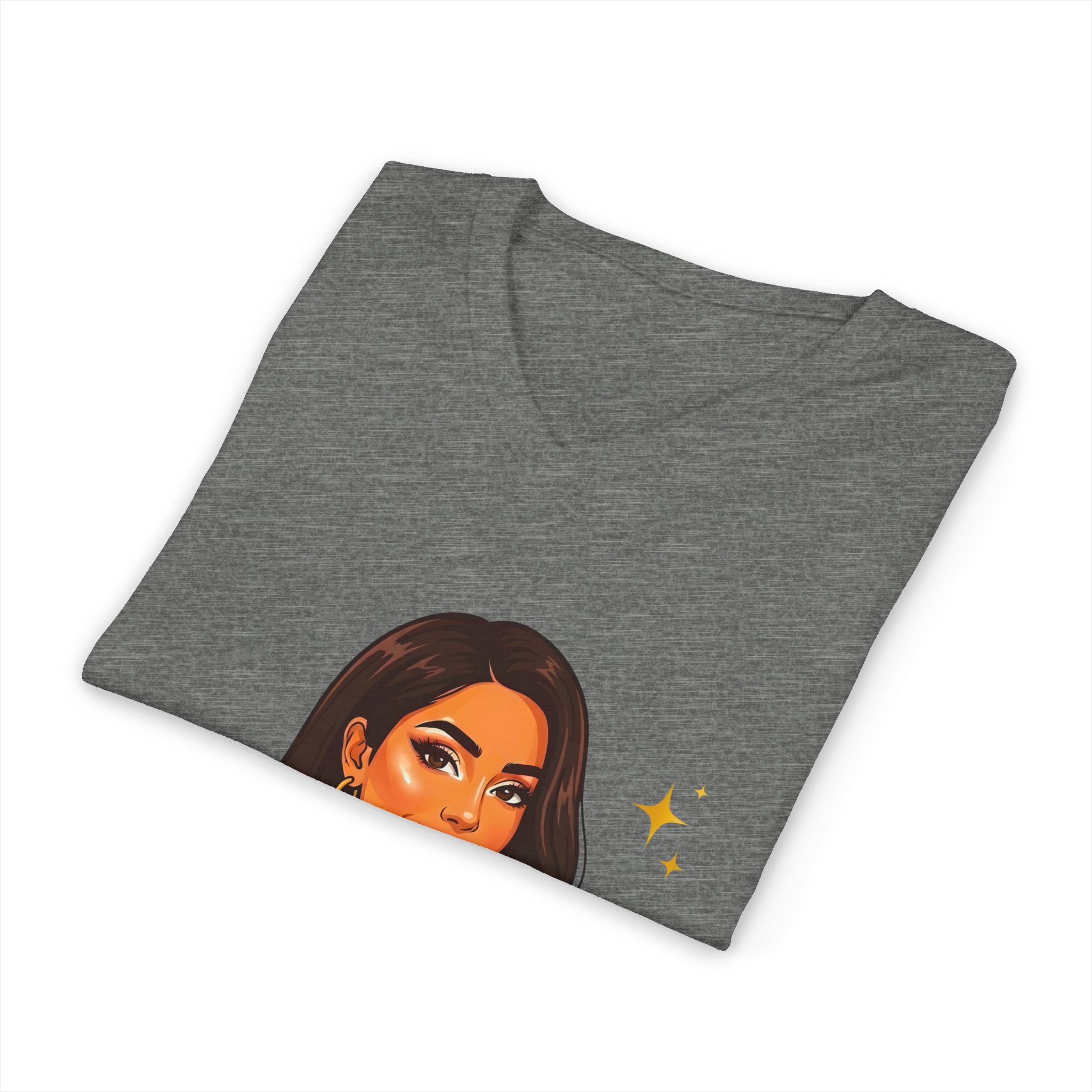 Believe In You V-Neck Tee — Inspirational Woman Graphic T‑Shirt