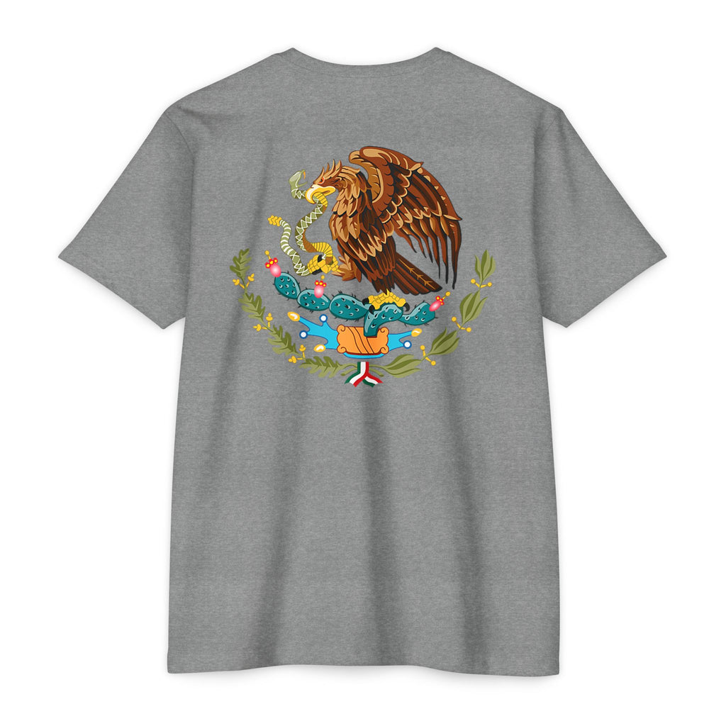 Mexico Flag T-Shirt — Mexican Eagle Emblem Tee