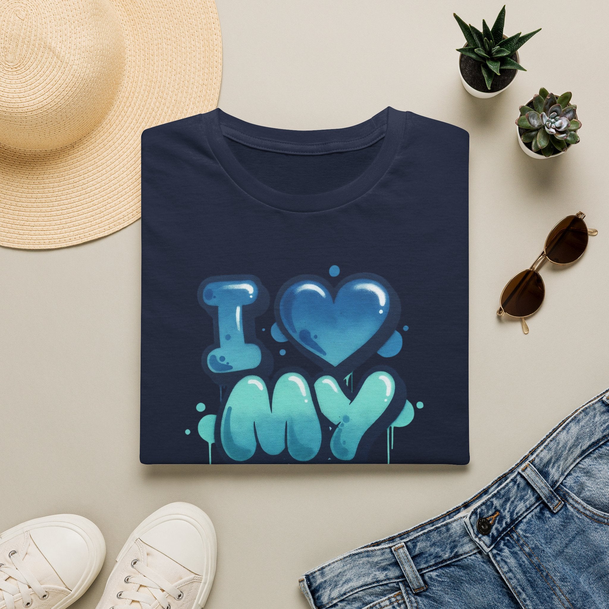 I  My GF Graffiti T-Shirt