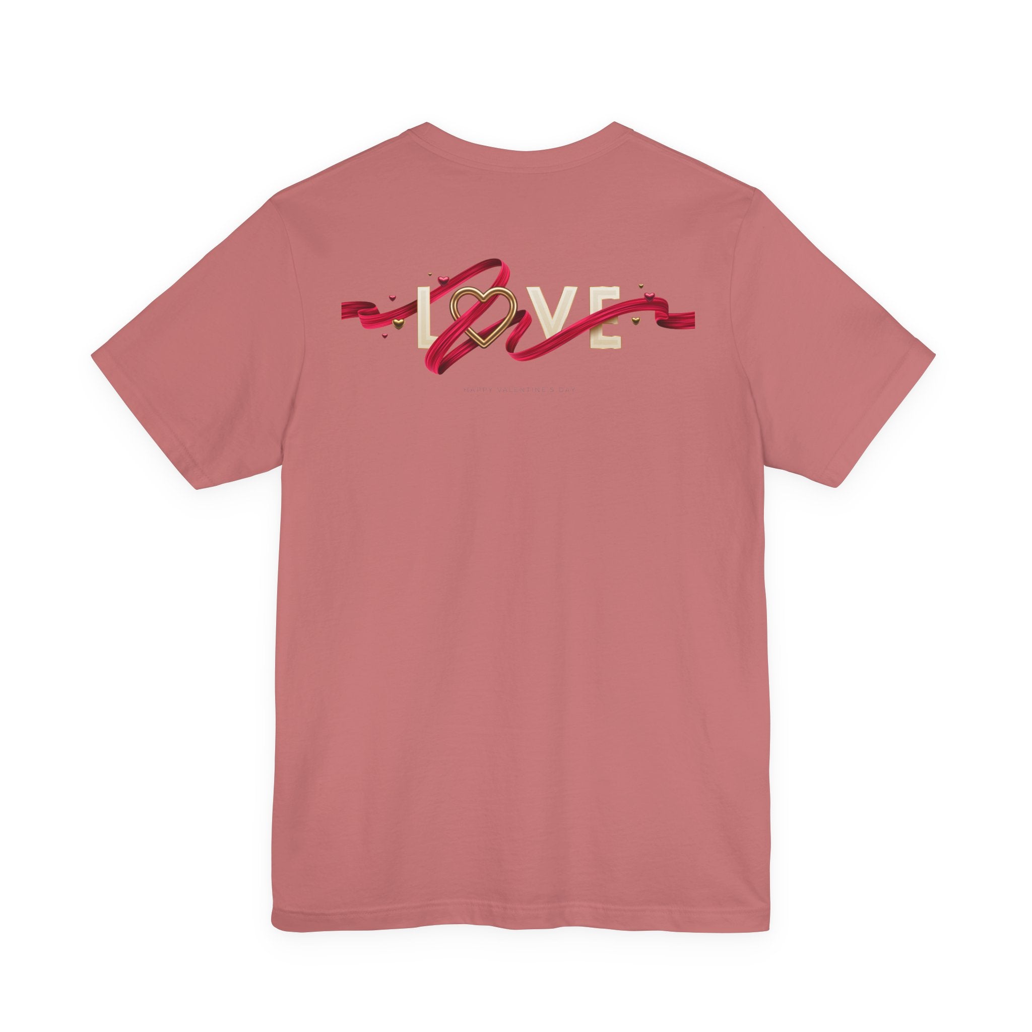XOXO Bow Hearts T-Shirt | Love Scribble Back Tee