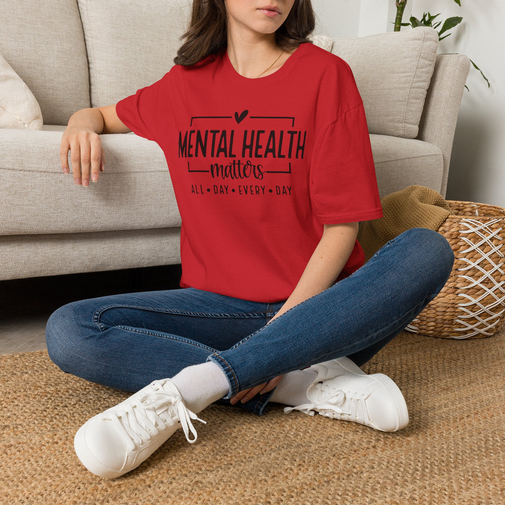 Mental Health Matters T‑Shirt — All Day Every Day Awareness Tee