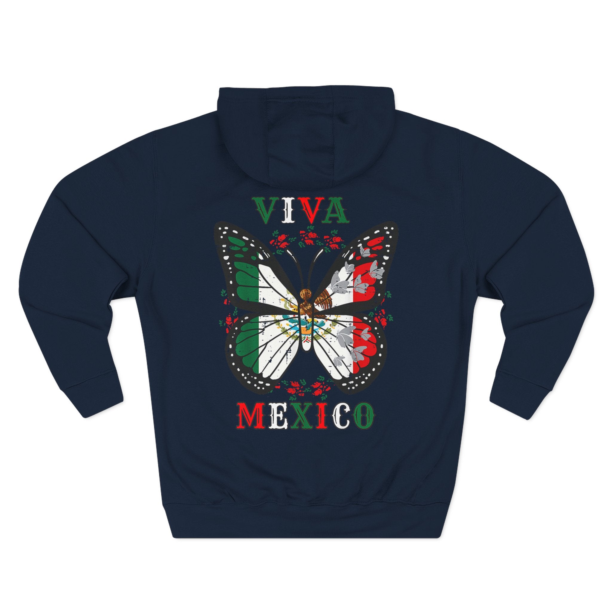 Viva Mexico Butterfly Hoodie