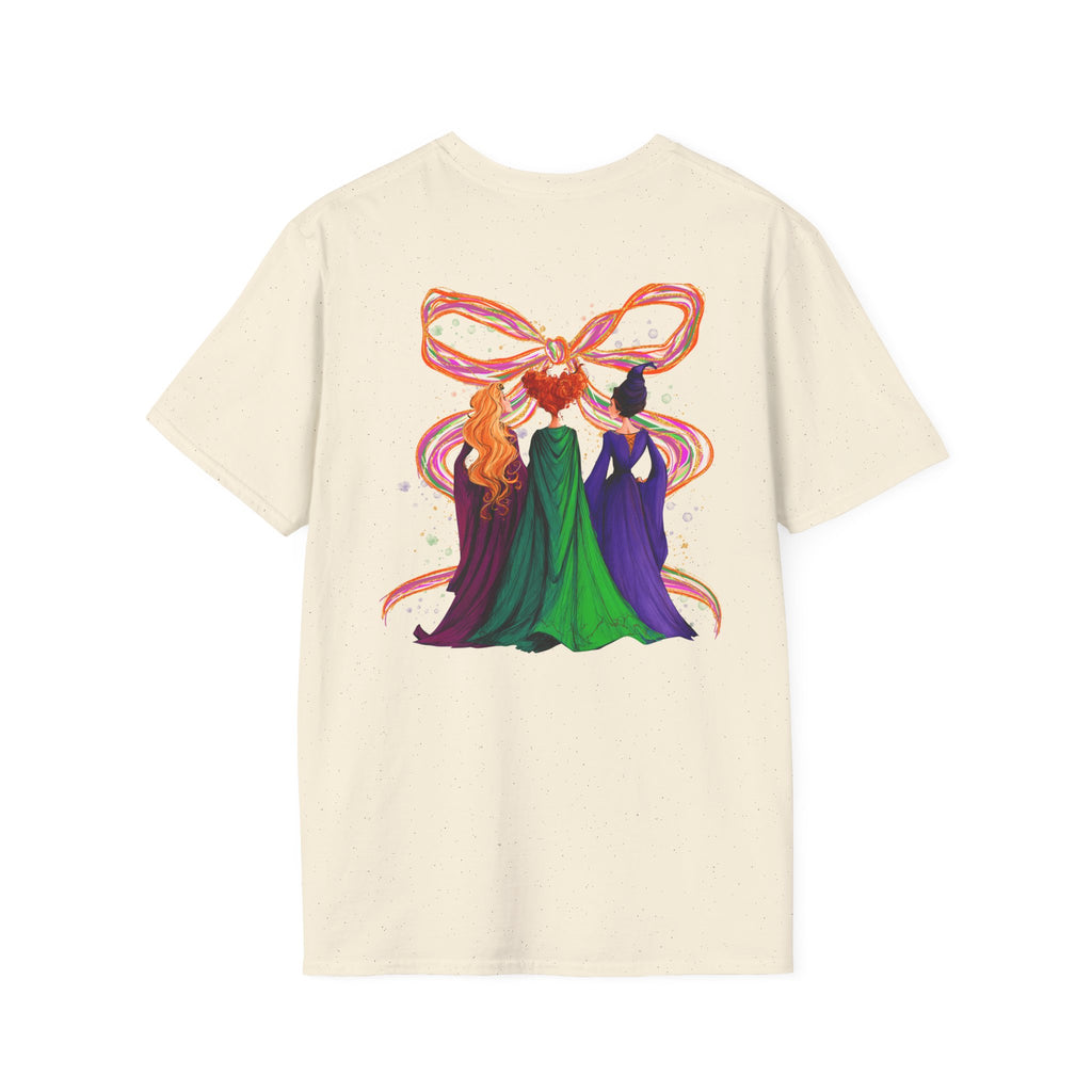 Hocus Pocus Halloween T‑Shirt — Colorful Witch Sisters Movie Tribute