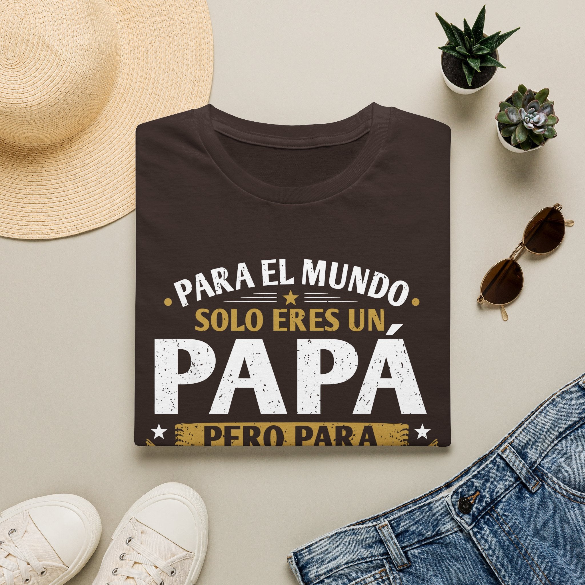 Papá T-Shirt – "Para el mundo solo eres un Papá" Spanish Father’s Day Tee