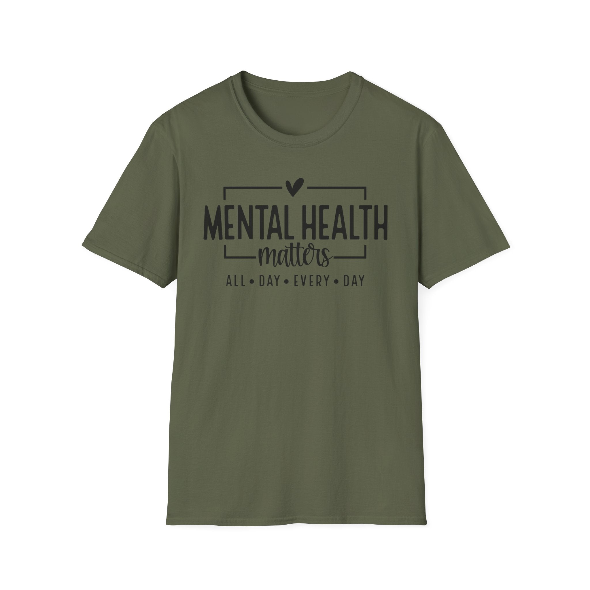 Mental Health Matters T‑Shirt — All Day Every Day Awareness Tee