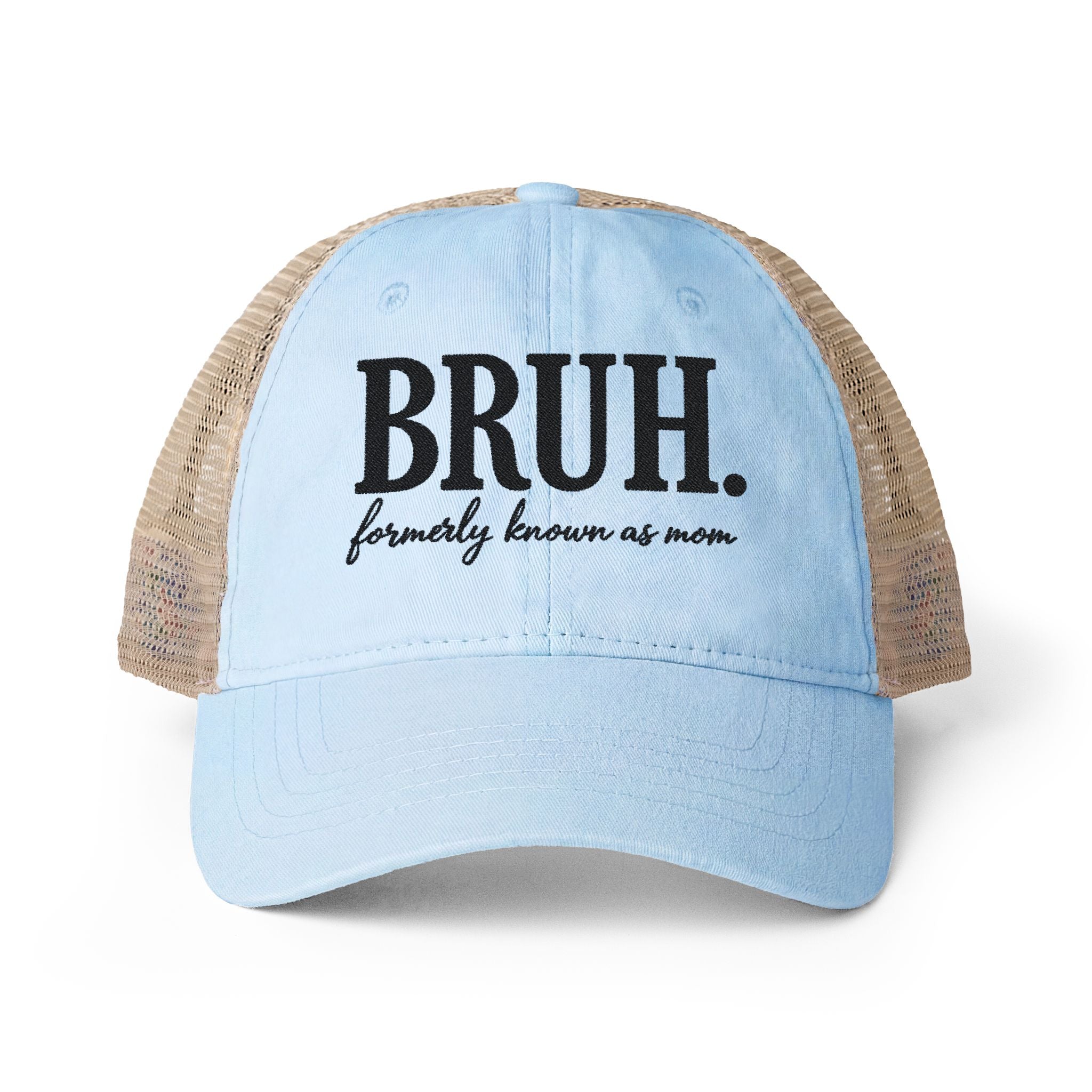 Women's Washed Mesh-Back Cap