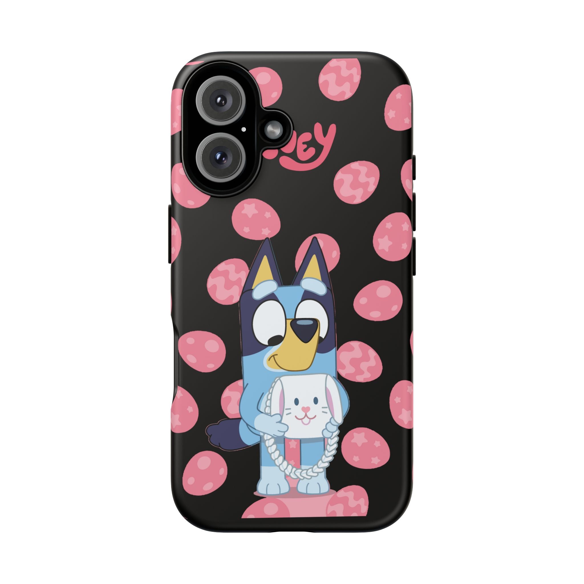 Bluey Holding Bunny phone case | Cute cartoon character phone case