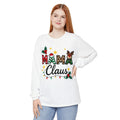 Mama Claus Long Sleeve Tee — Christmas Holiday Family Shirt