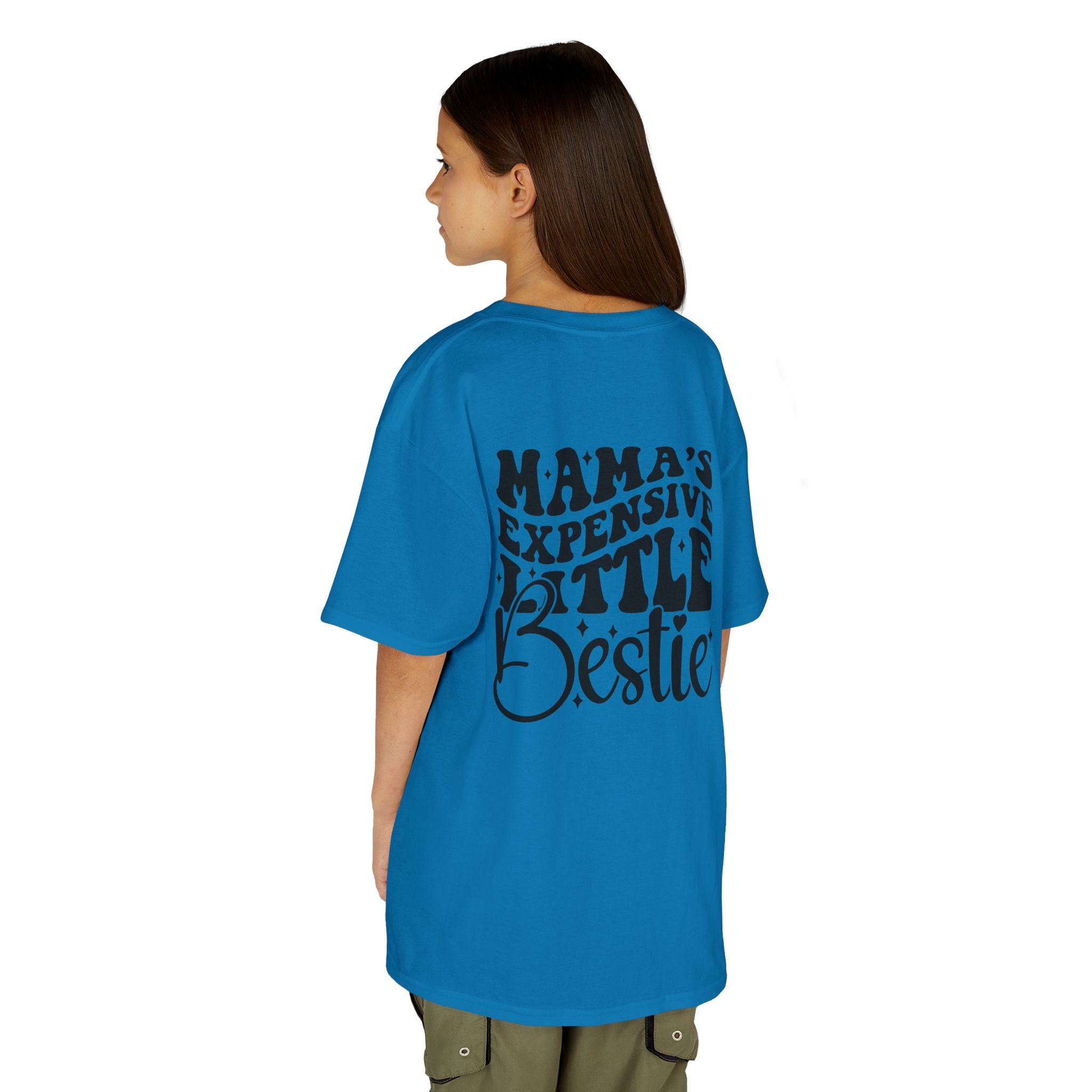 Kids Tee — "Mama’s Expensive Little Bestie" Graphic Shirt