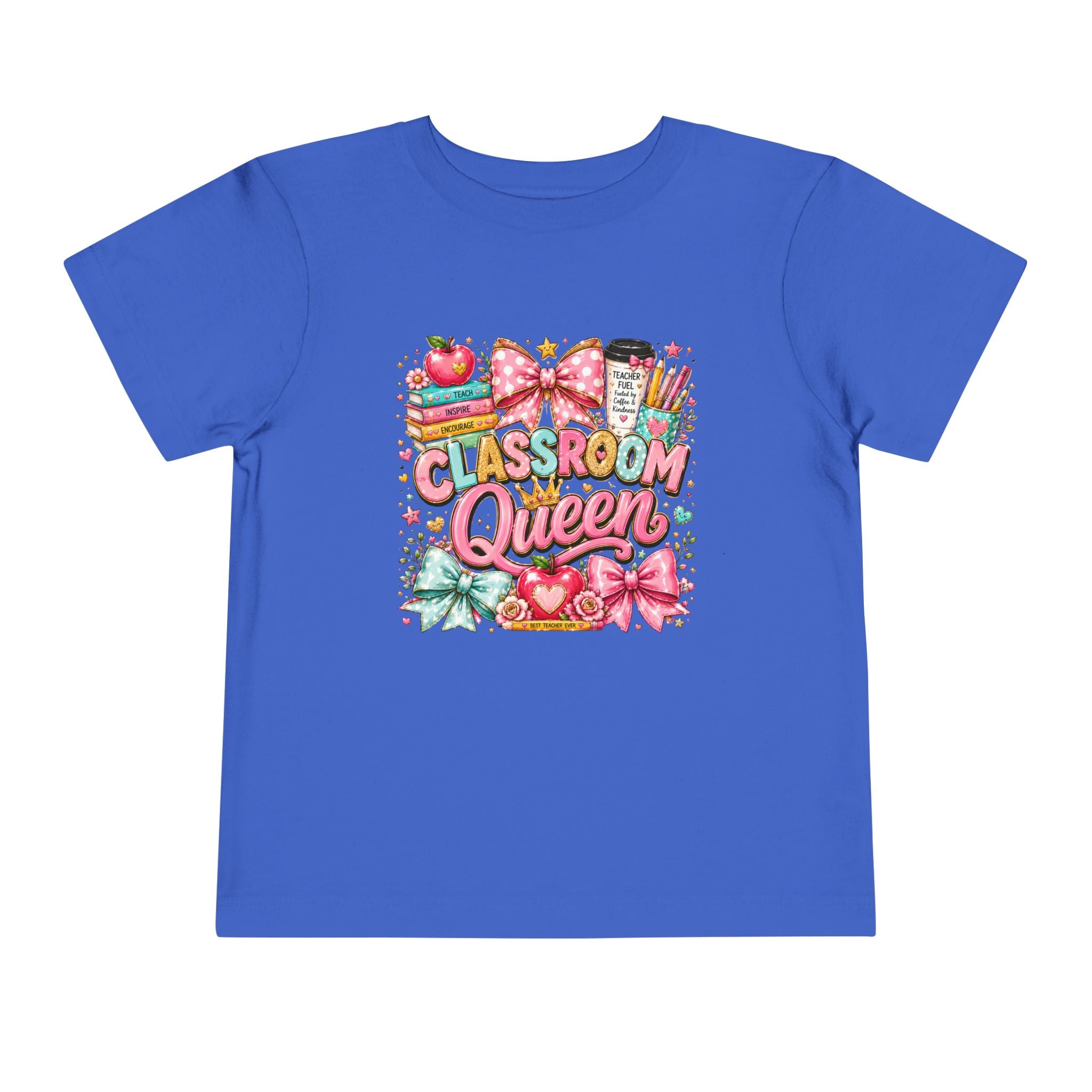 Classroom Queen Toddler T-Shirt — Cute School Teacher Inspired Tee