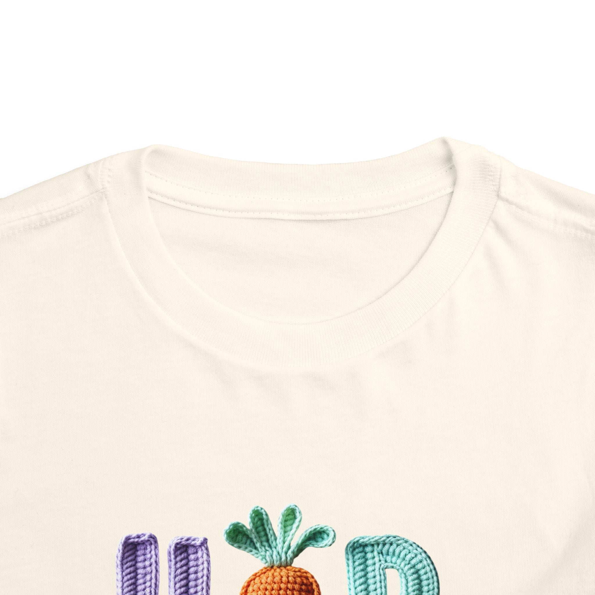 Hip Hop Easter Toddler Tee — Cute Bunny & Carrot Kids Shirt
