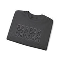 MAMA Glitter Block Letters Sweatshirt | Mama Shirt
