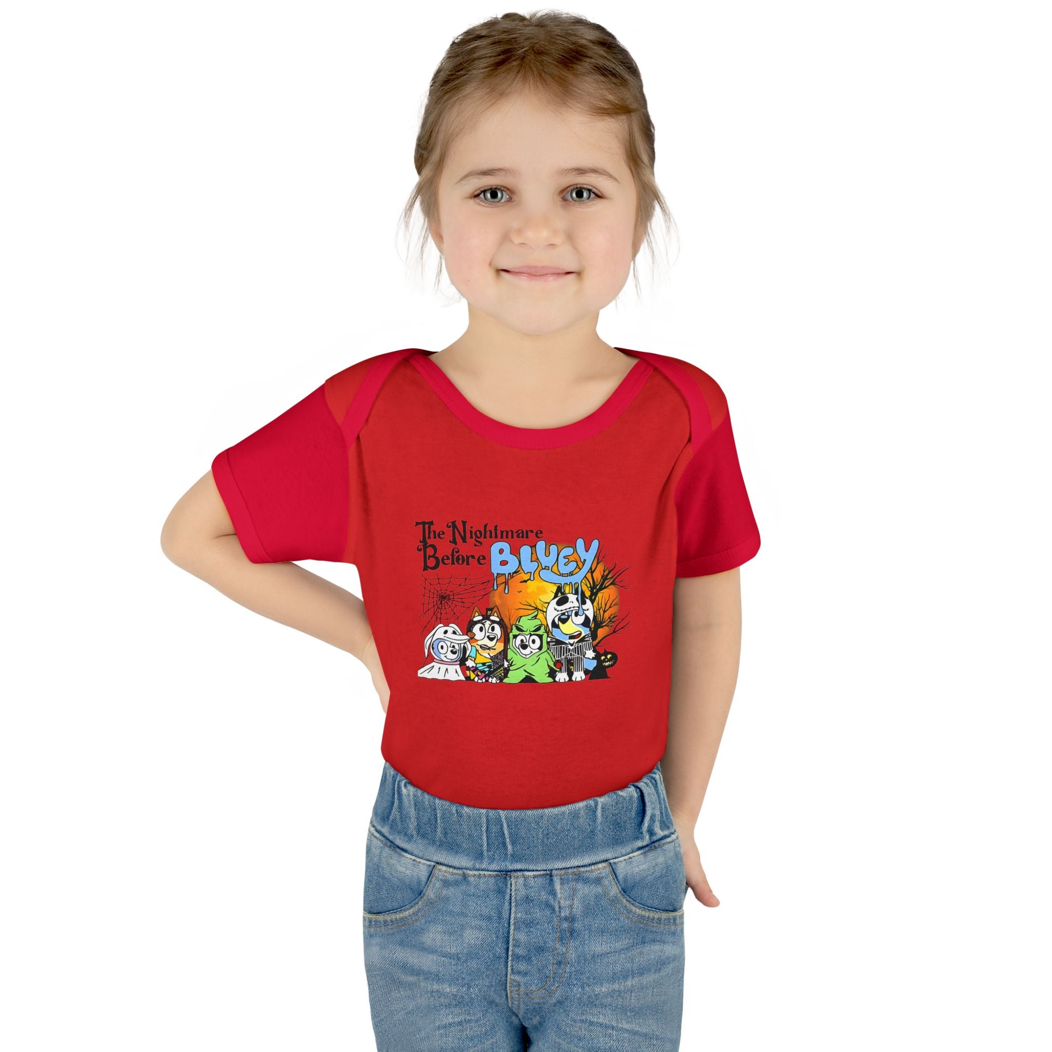 Baby Bodysuit - Cute Cartoon Halloween Infant Onesie