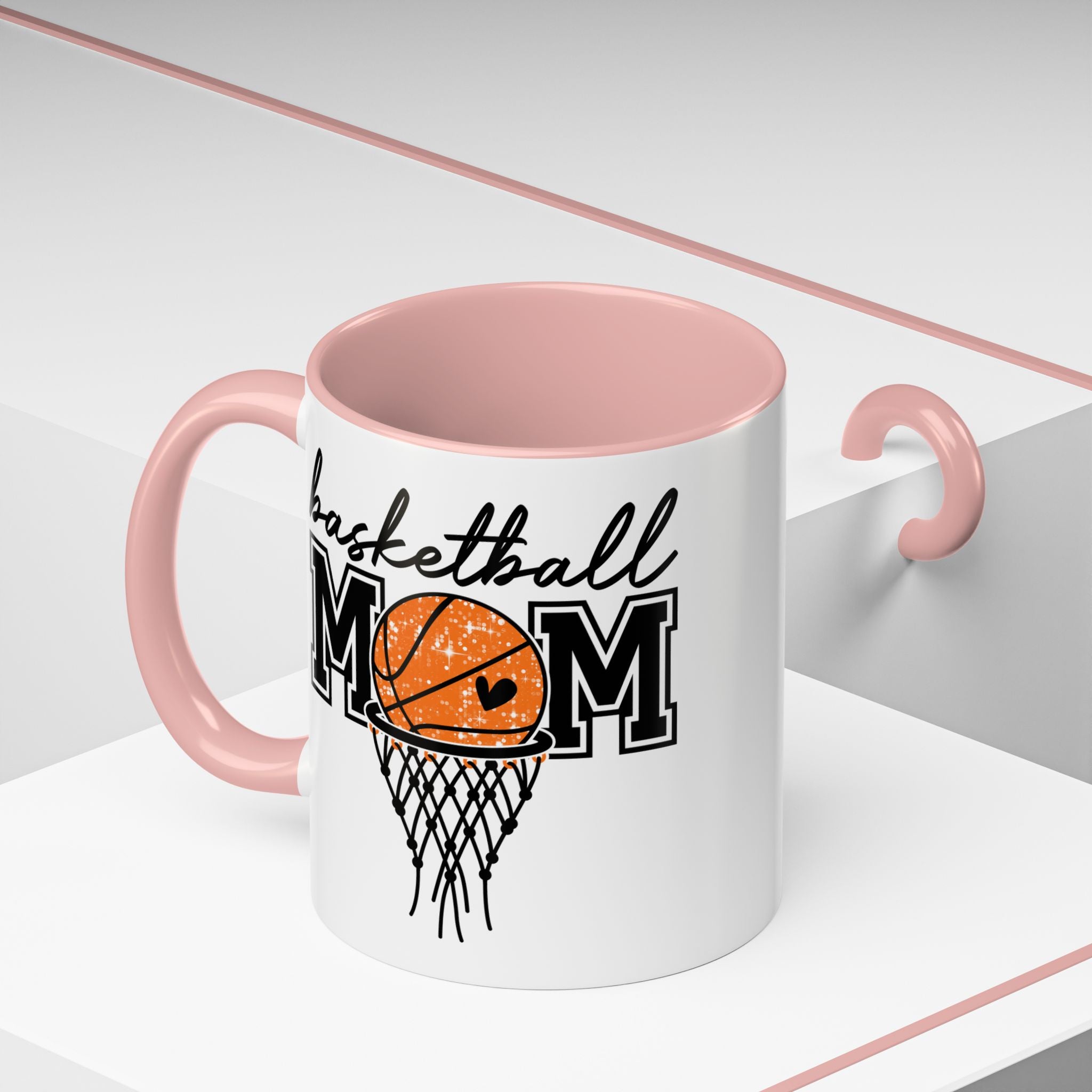 Mom Coffee Mug - 'Coffee Mom' Accent Ceramic Mug (11oz & 15oz)