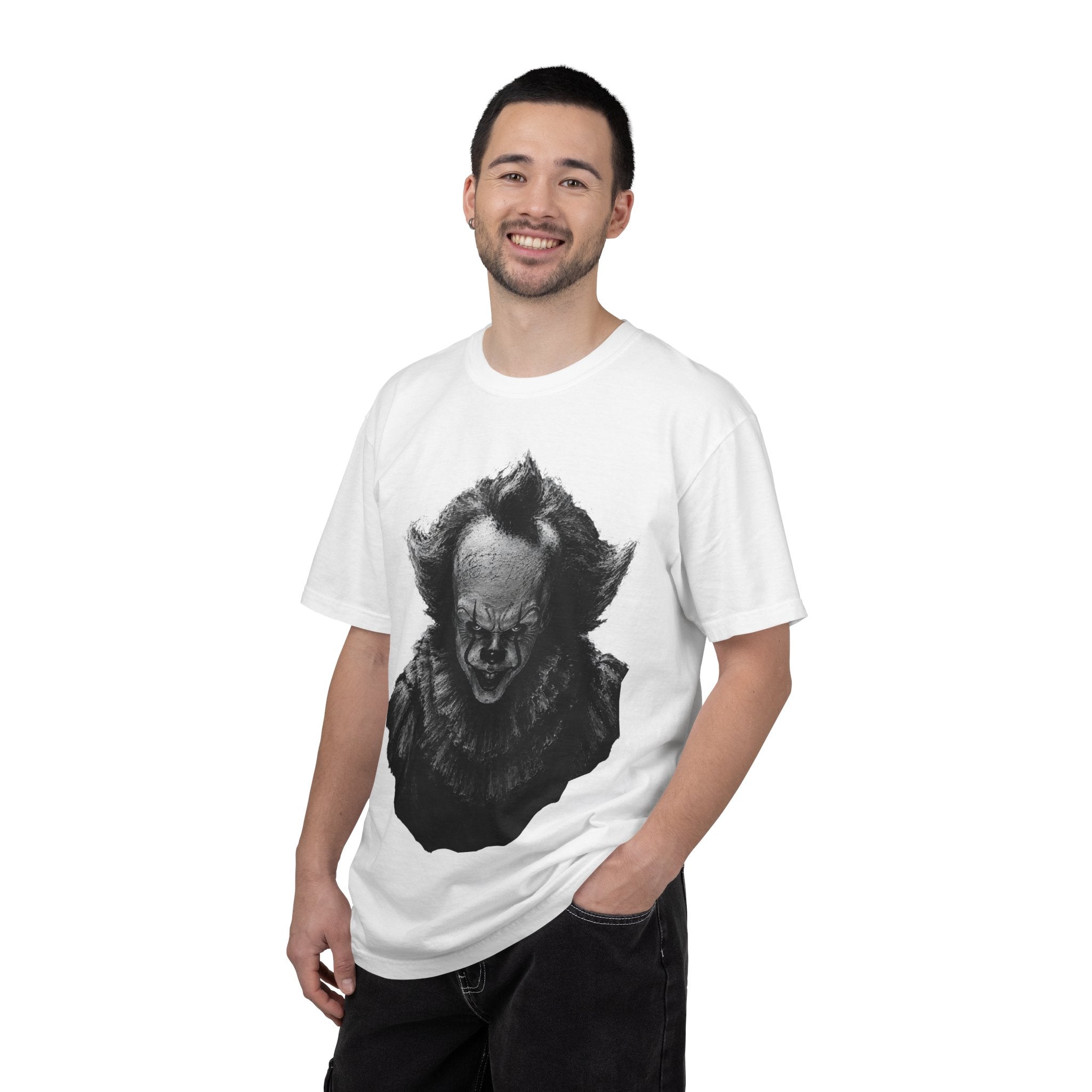 Horror Clown T-Shirt — Dark Portrait Tee