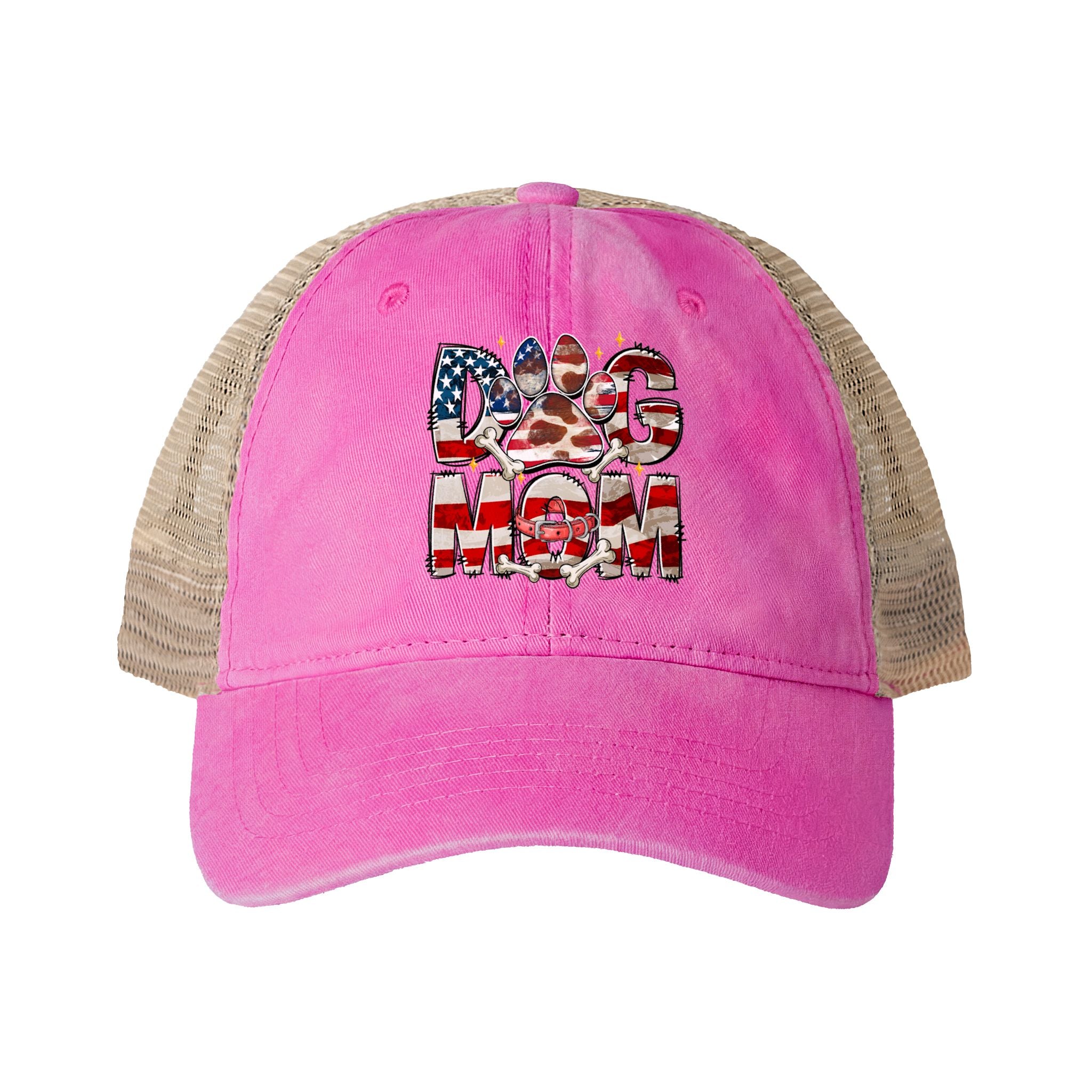 Women's Washed Mesh-Back Cap