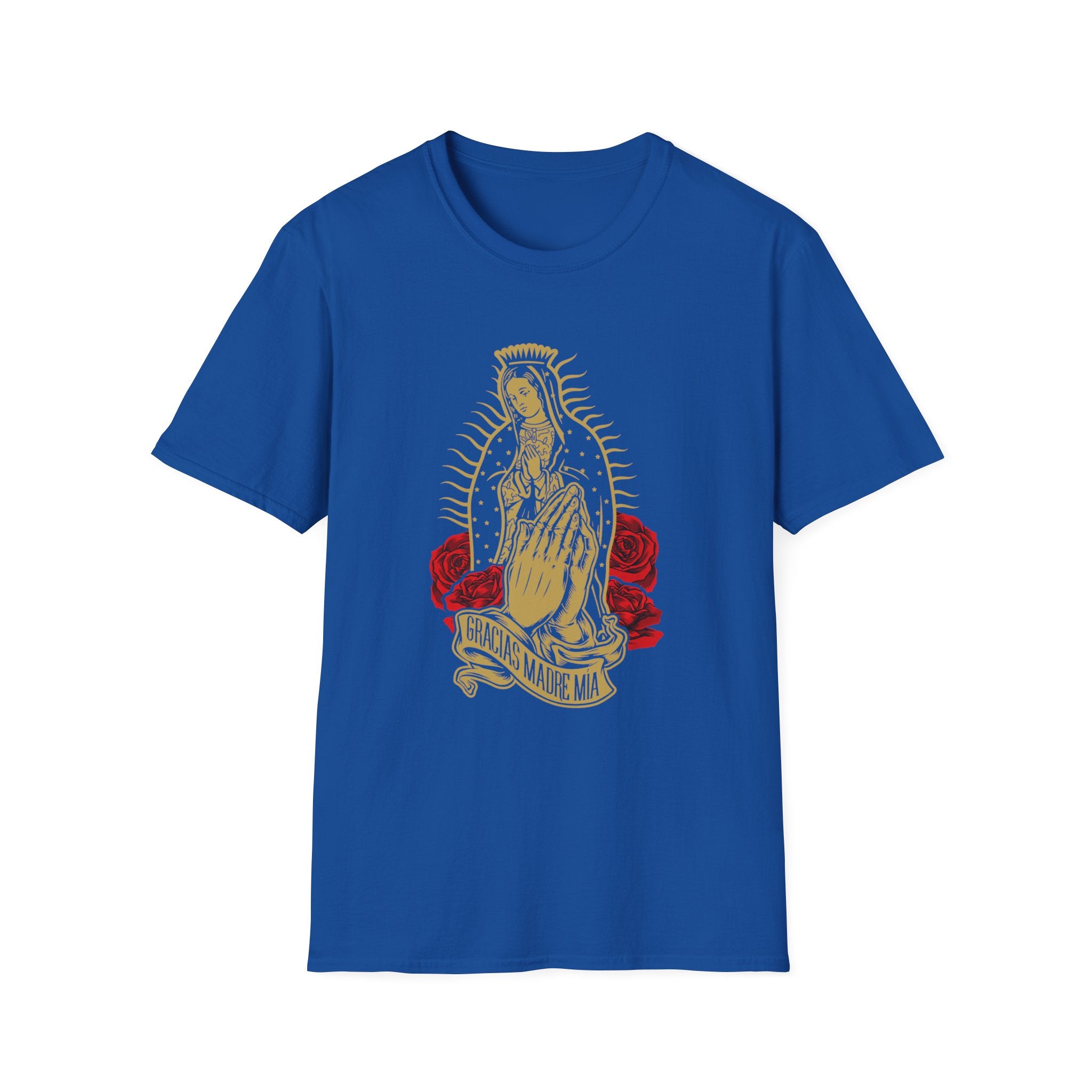 Our Lady of Guadalupe T-Shirt | Virgin Mary illustration, roses