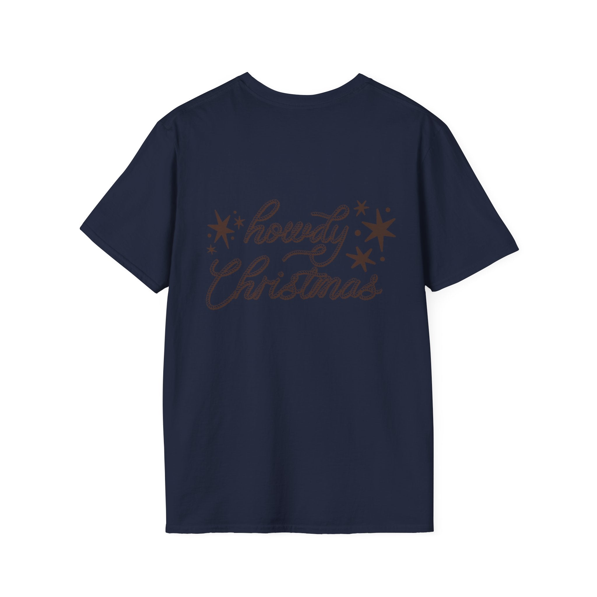Western Christmas Tee — Cowboy Hat & Boots Holiday Shirt