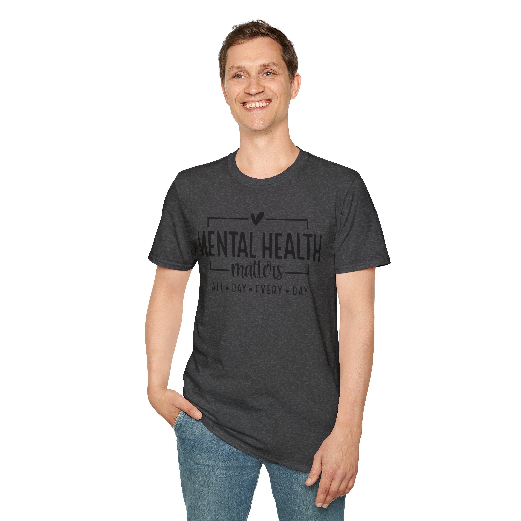 Mental Health Matters T‑Shirt — All Day Every Day Awareness Tee