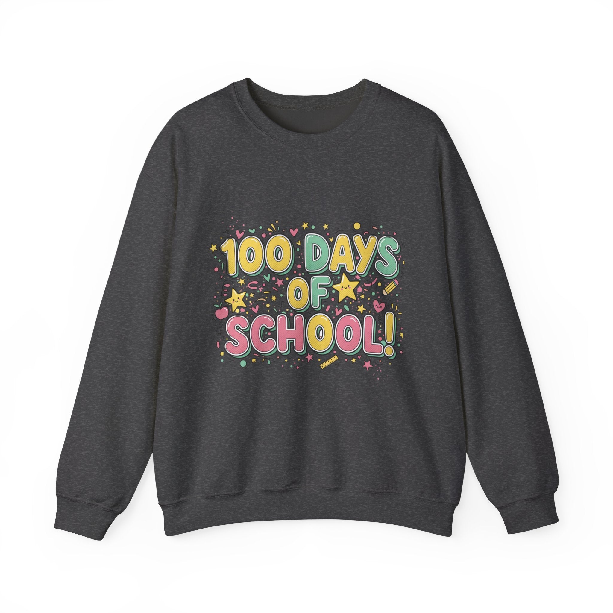Unisex Heavy Blend™ Crewneck Sweatshirt | 100 Days of school