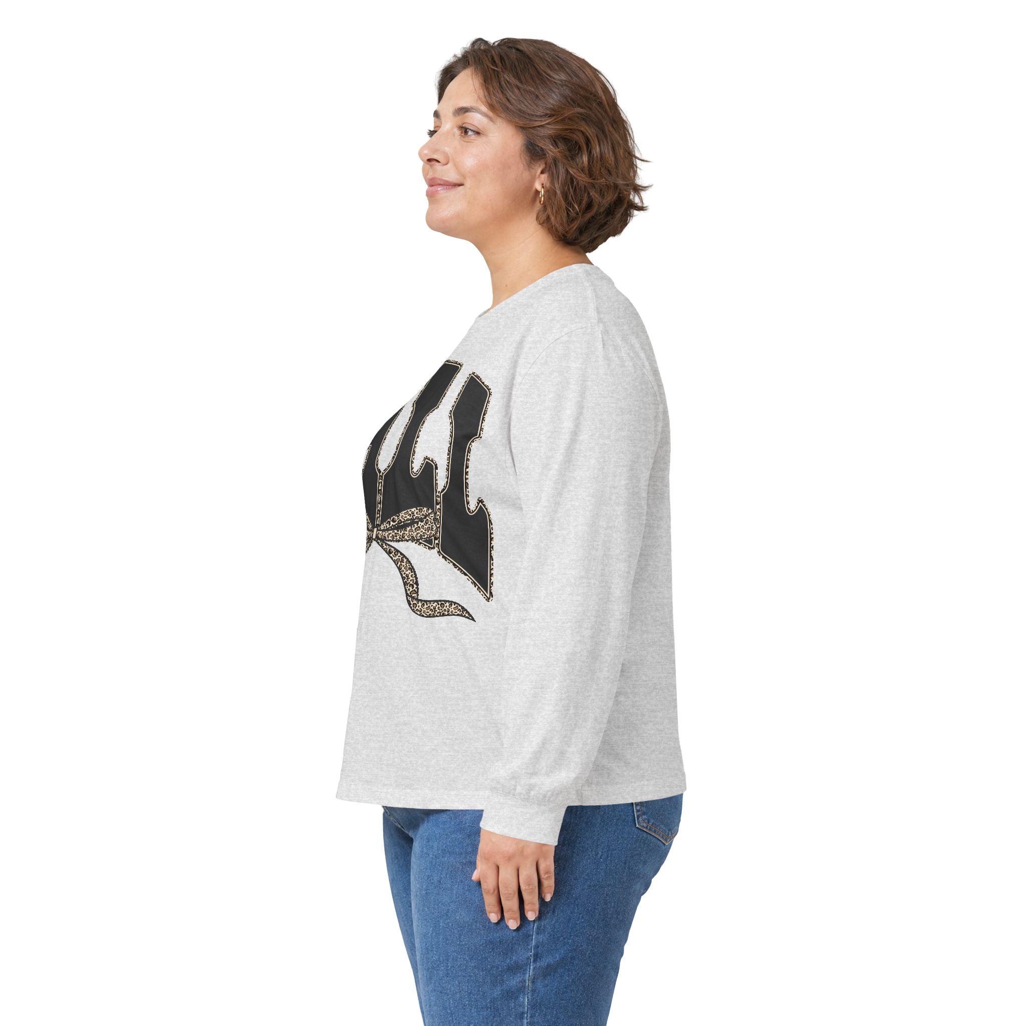 Fall Graphic Long Sleeve Tee — "FALL" Arch Design