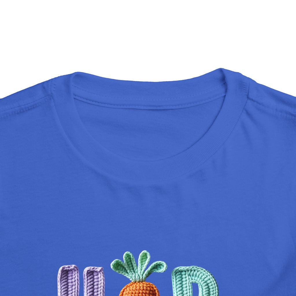 Hip Hop Easter Toddler Tee — Cute Bunny & Carrot Kids Shirt