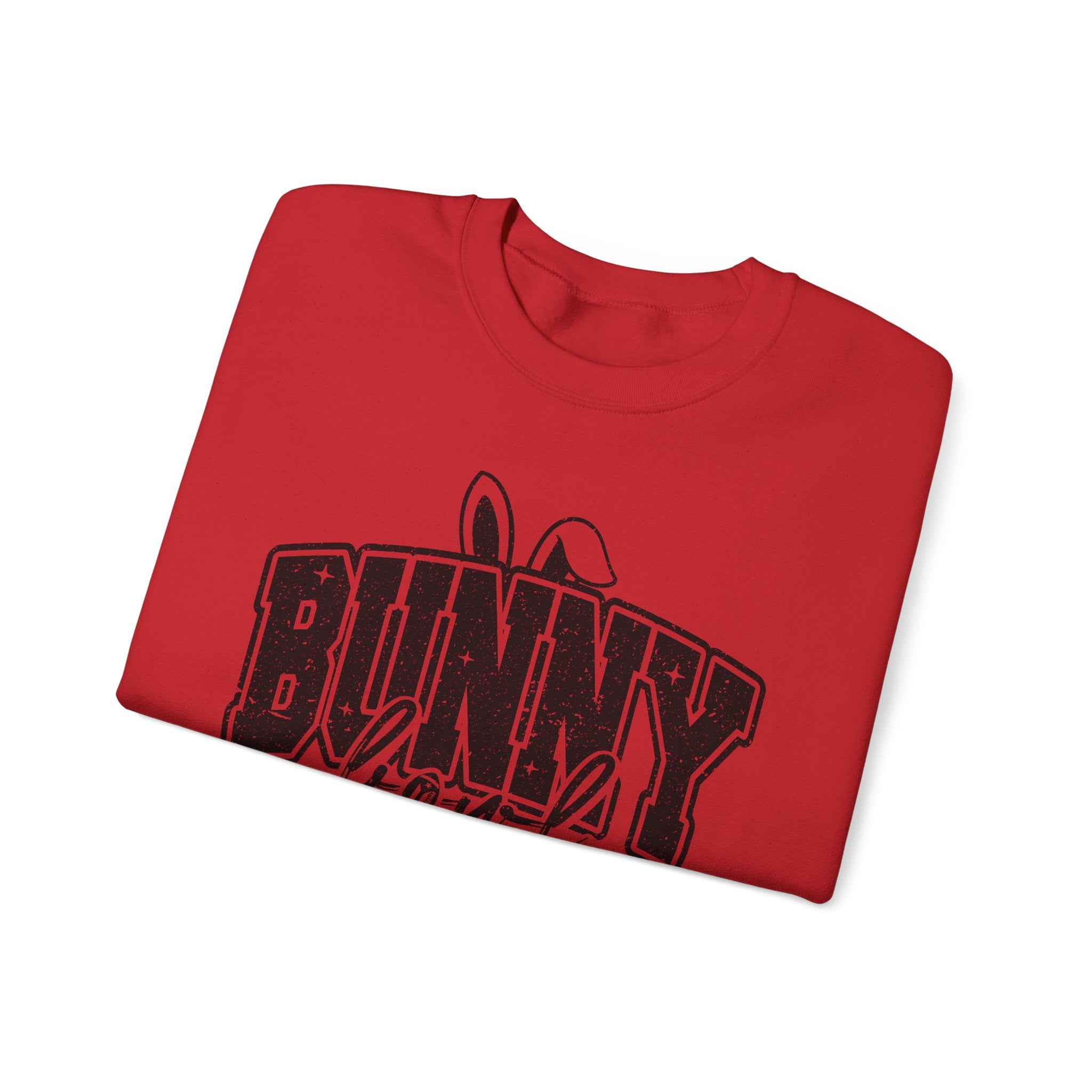Bunny Lover Crewneck Sweatshirt — Team Benito Vintage Graphic