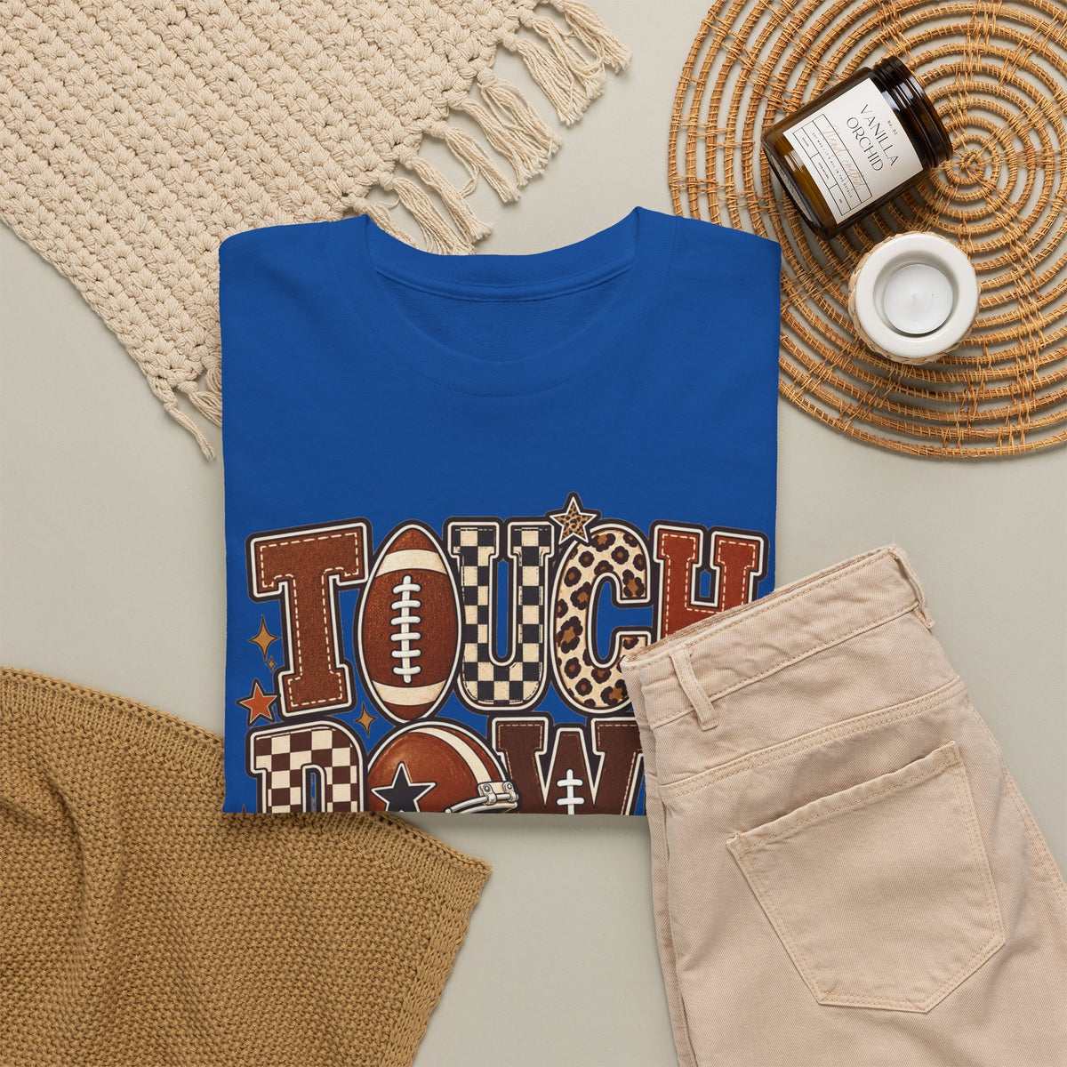 Tough Down Season Football T-Shirt