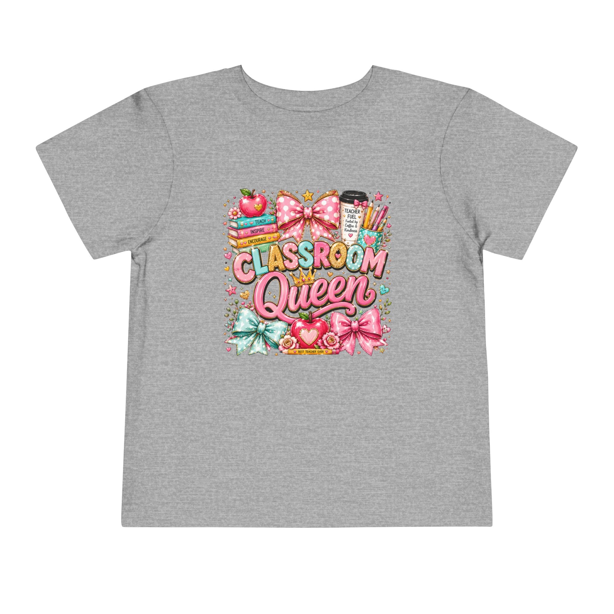 Classroom Queen Toddler T-Shirt — Cute School Teacher Inspired Tee