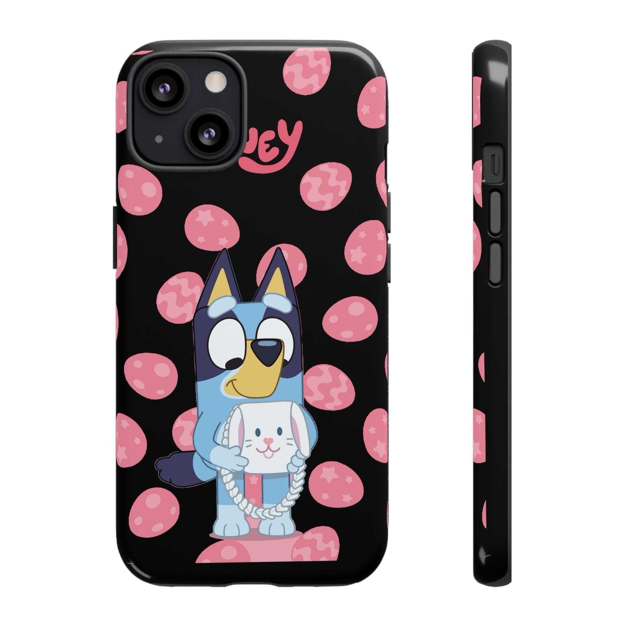 Bluey Holding Bunny phone case | Cute cartoon character phone case