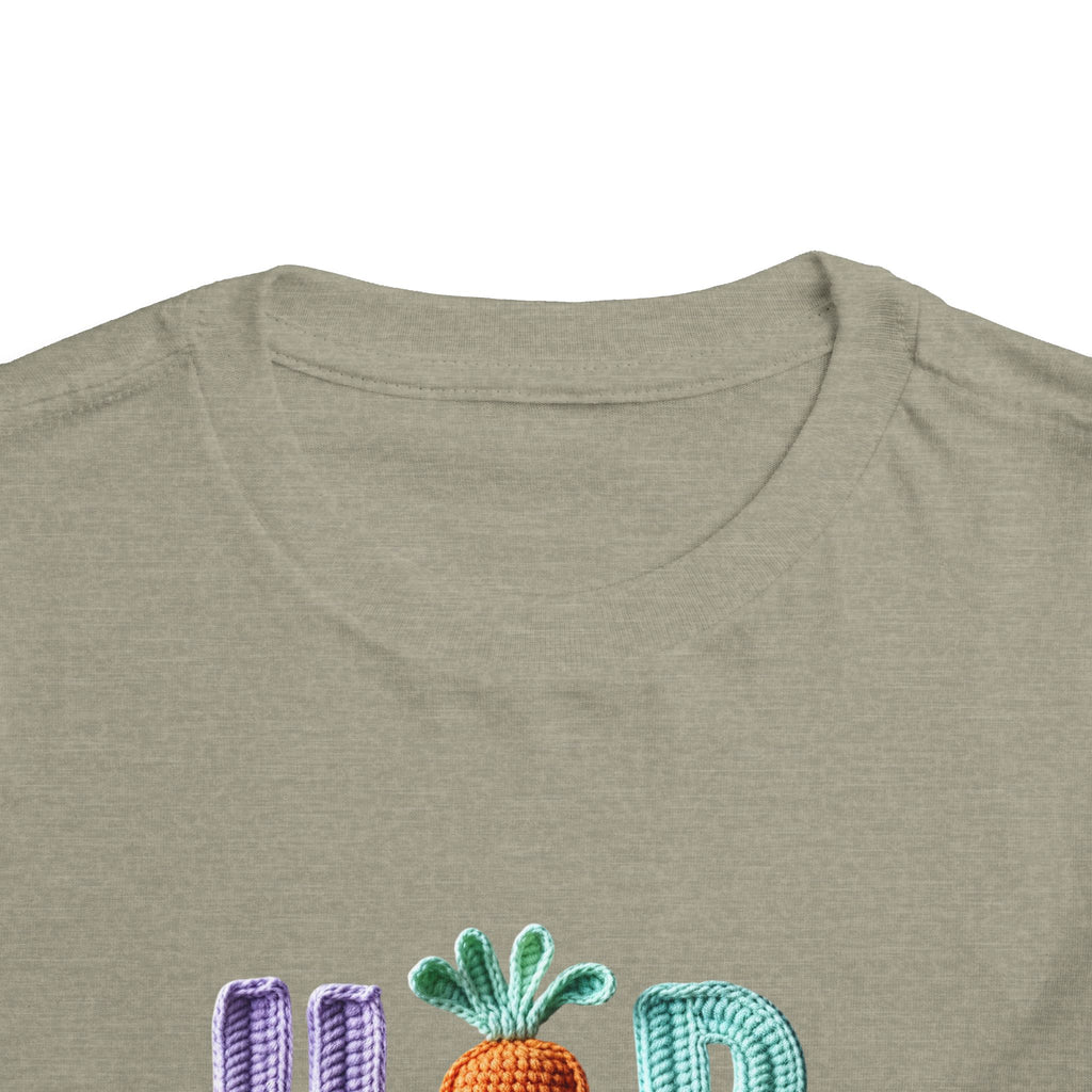 Hip Hop Easter Toddler Tee — Cute Bunny & Carrot Kids Shirt
