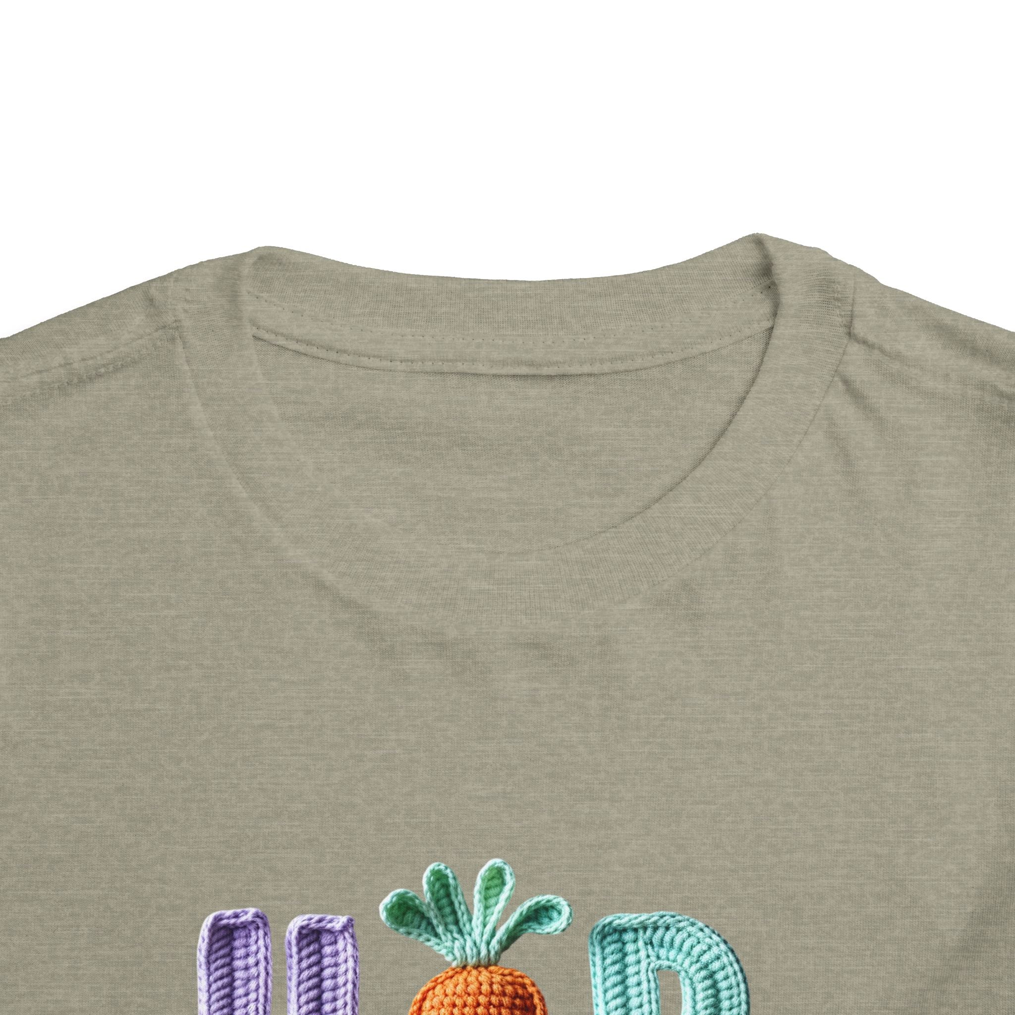 Hip Hop Easter Toddler Tee — Cute Bunny & Carrot Kids Shirt