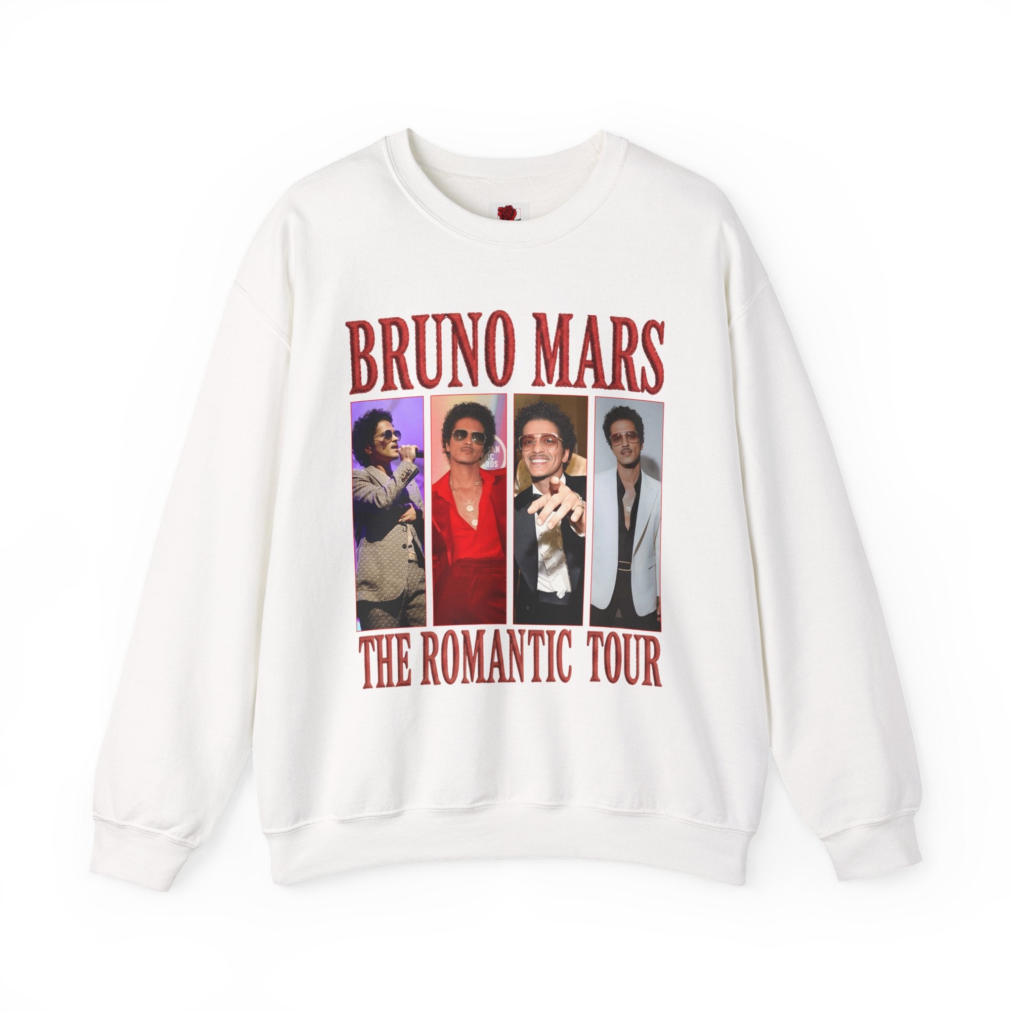 Tour Crewneck Sweatshirt — The Romantic Tour Graphic