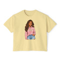 Self Love Club Boxy Tee — Women’s Graphic Cropped T-Shirt